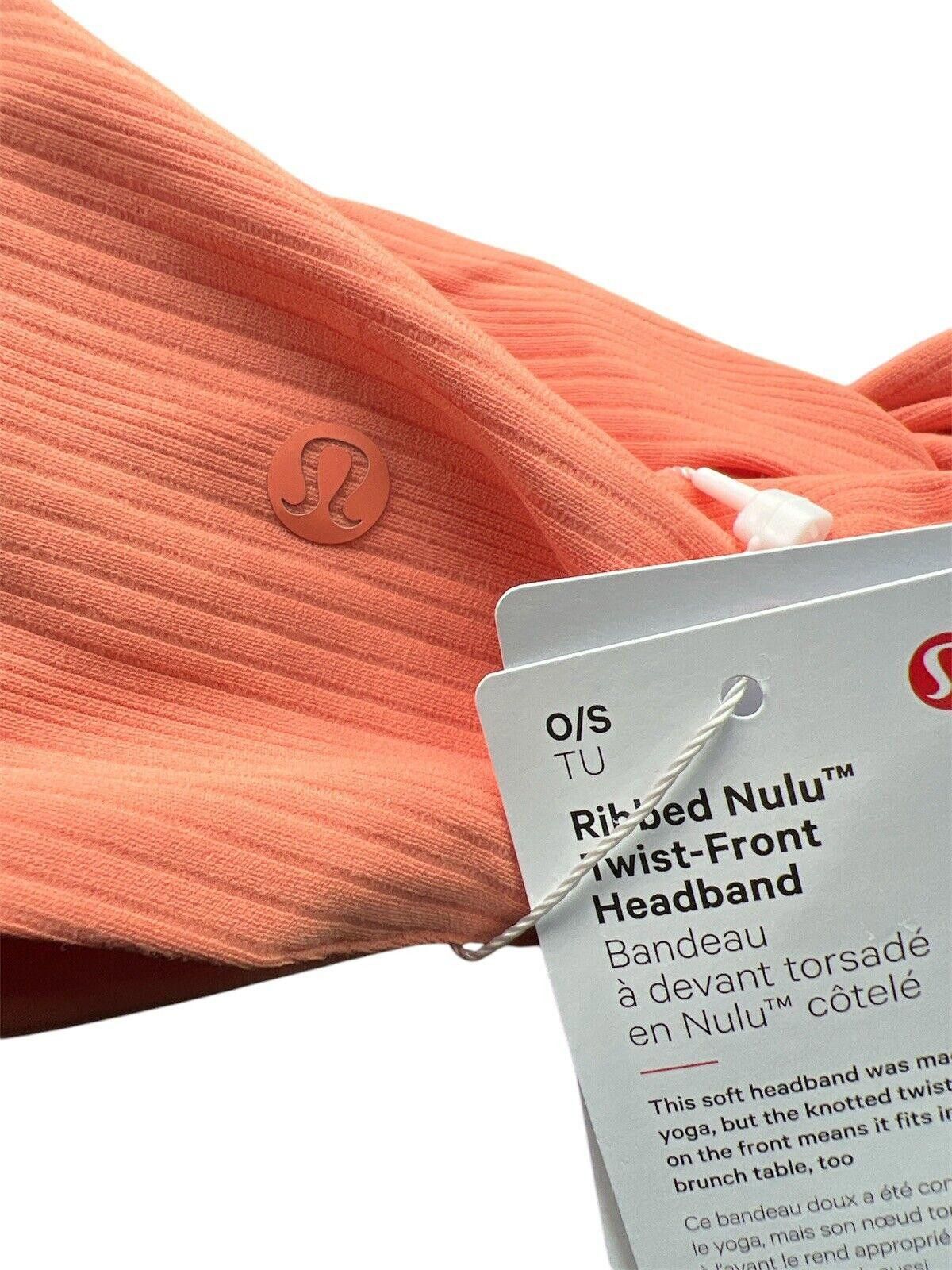Lululemon Lululemon Women's Ribbed Nulu Twist Front Headband - VLVD Size ONE SIZE - 3 Thumbnail