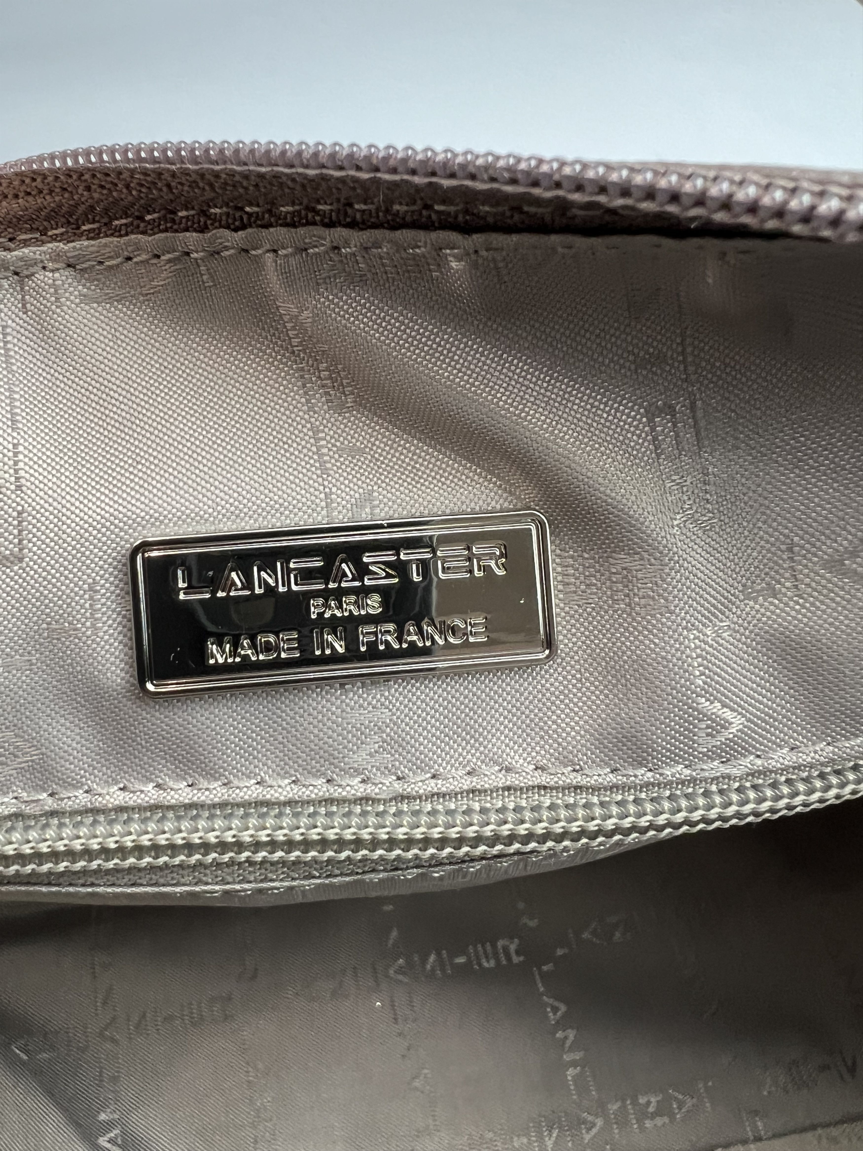 Designer Lancaster Brown Leather Crossbody Bag Size ONE SIZE - 12 Thumbnail
