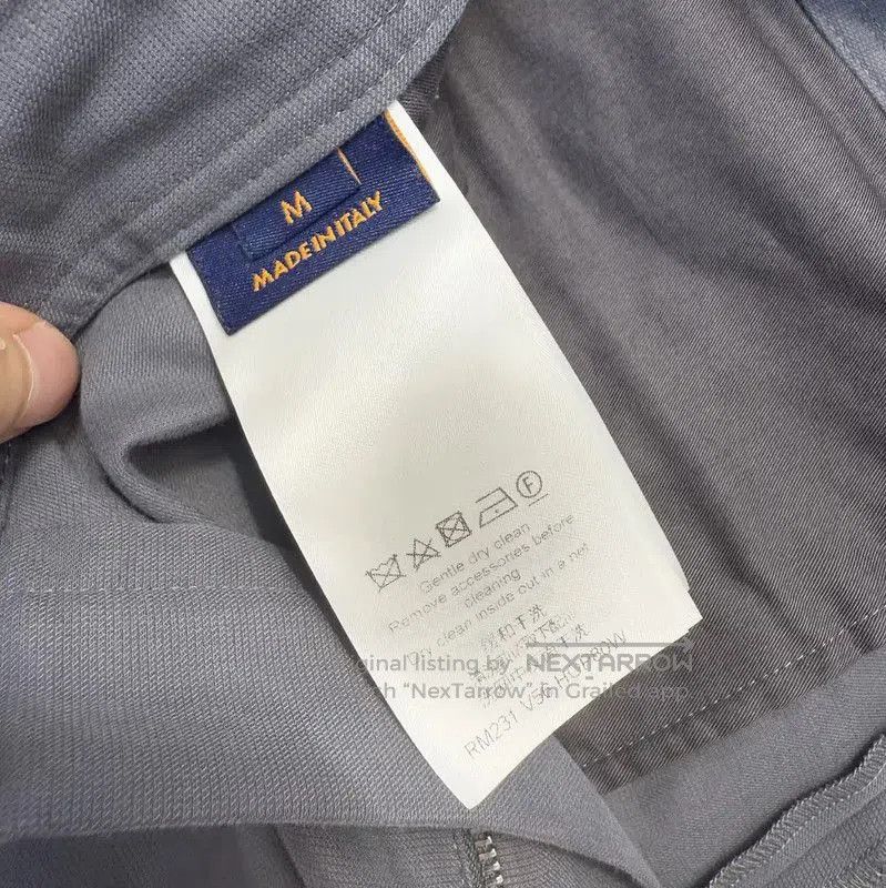 Louis Vuitton Louis Vuitton M Code Casual Pants in Light Gray . Size US 32 / EU 48 - 5 Thumbnail