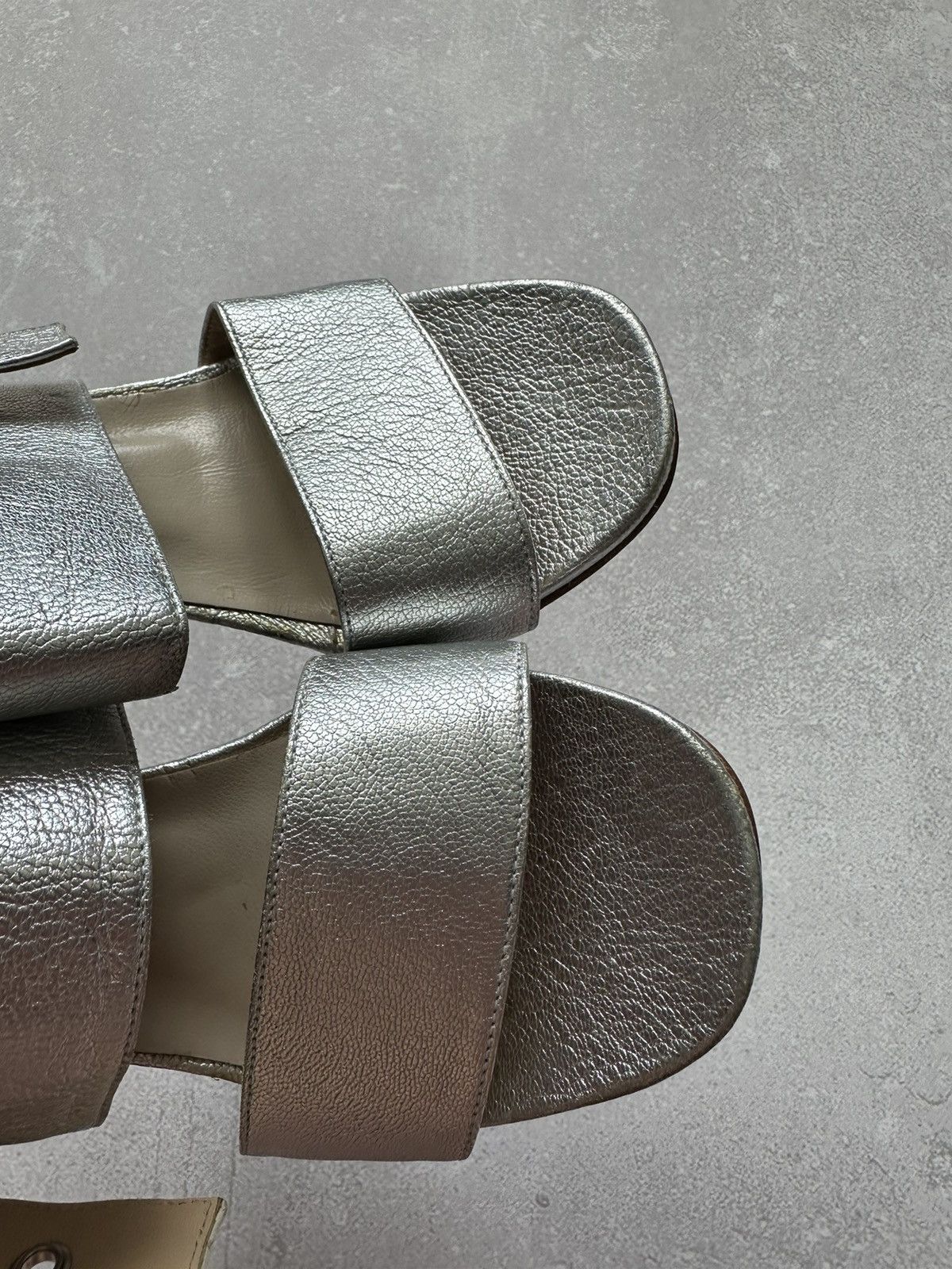 Versace Versace 1969 Italia platform sandal metallic size 36 Size US 6 / IT 36 - 7 Thumbnail