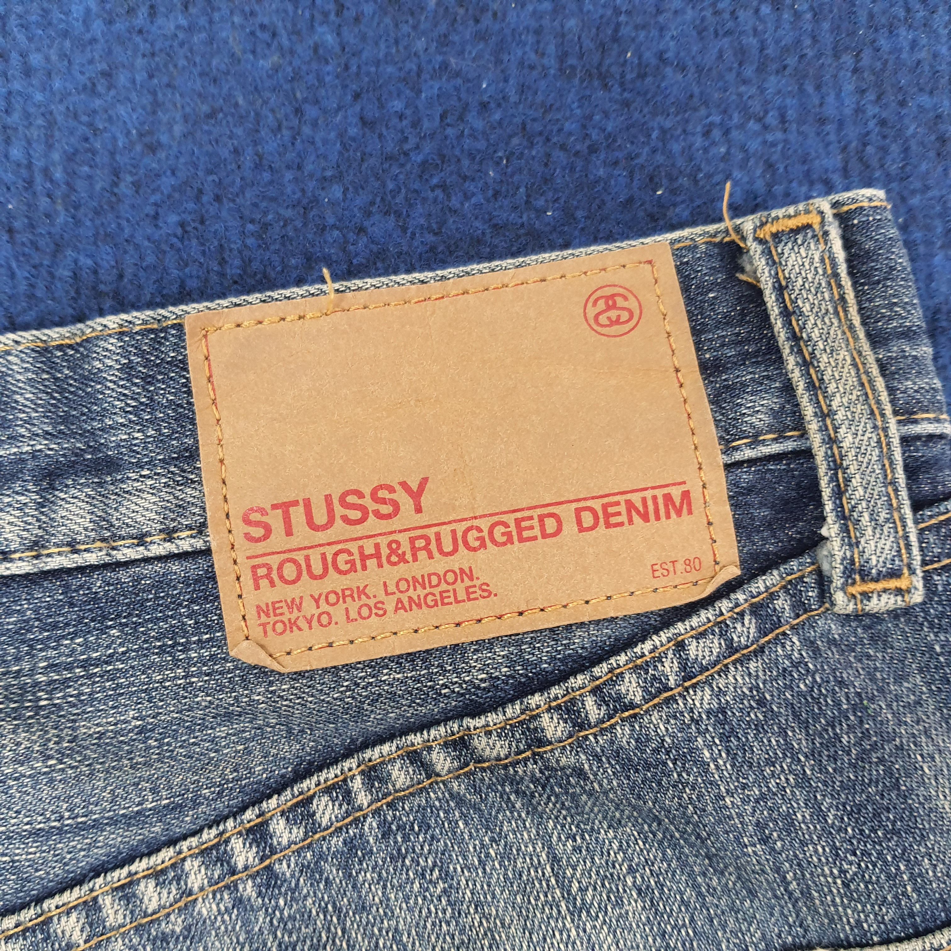 Stussy Vintage Stussy Streetwear Custom Logo Jeans C228N17 Size US 30 / EU 46 - 3 Thumbnail