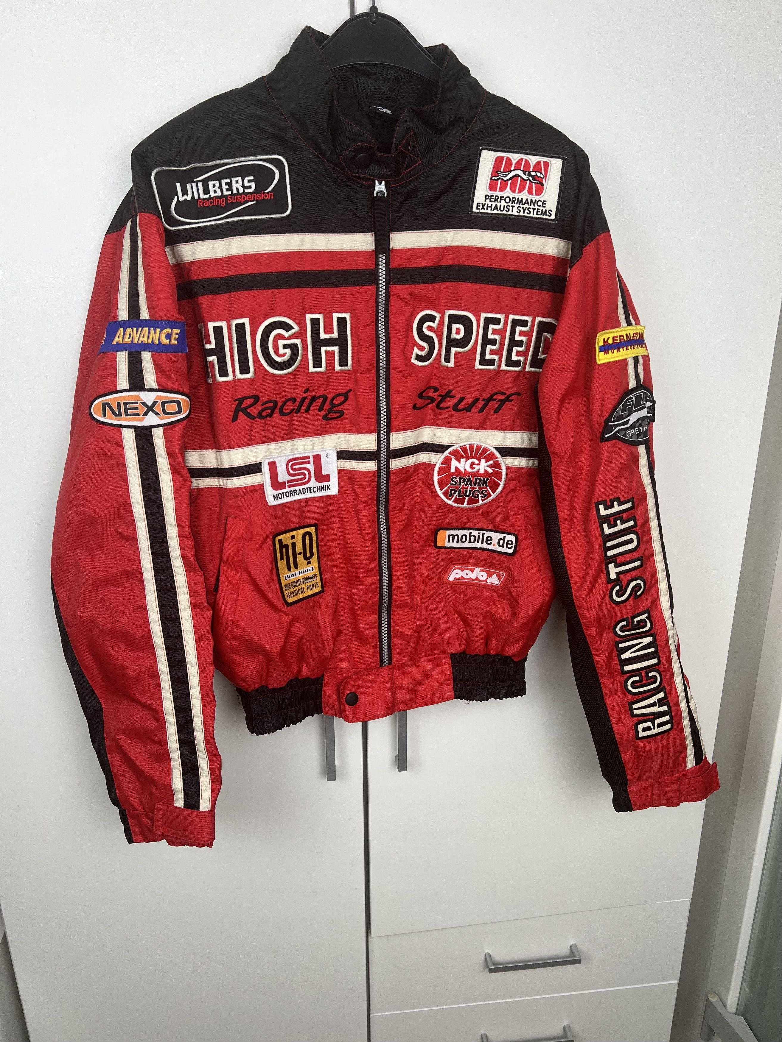 Vintage POLO High Speed Racing Staff Motorcycle Jacket Men’s Size US S / EU 44-46 / 1 - 3 Thumbnail