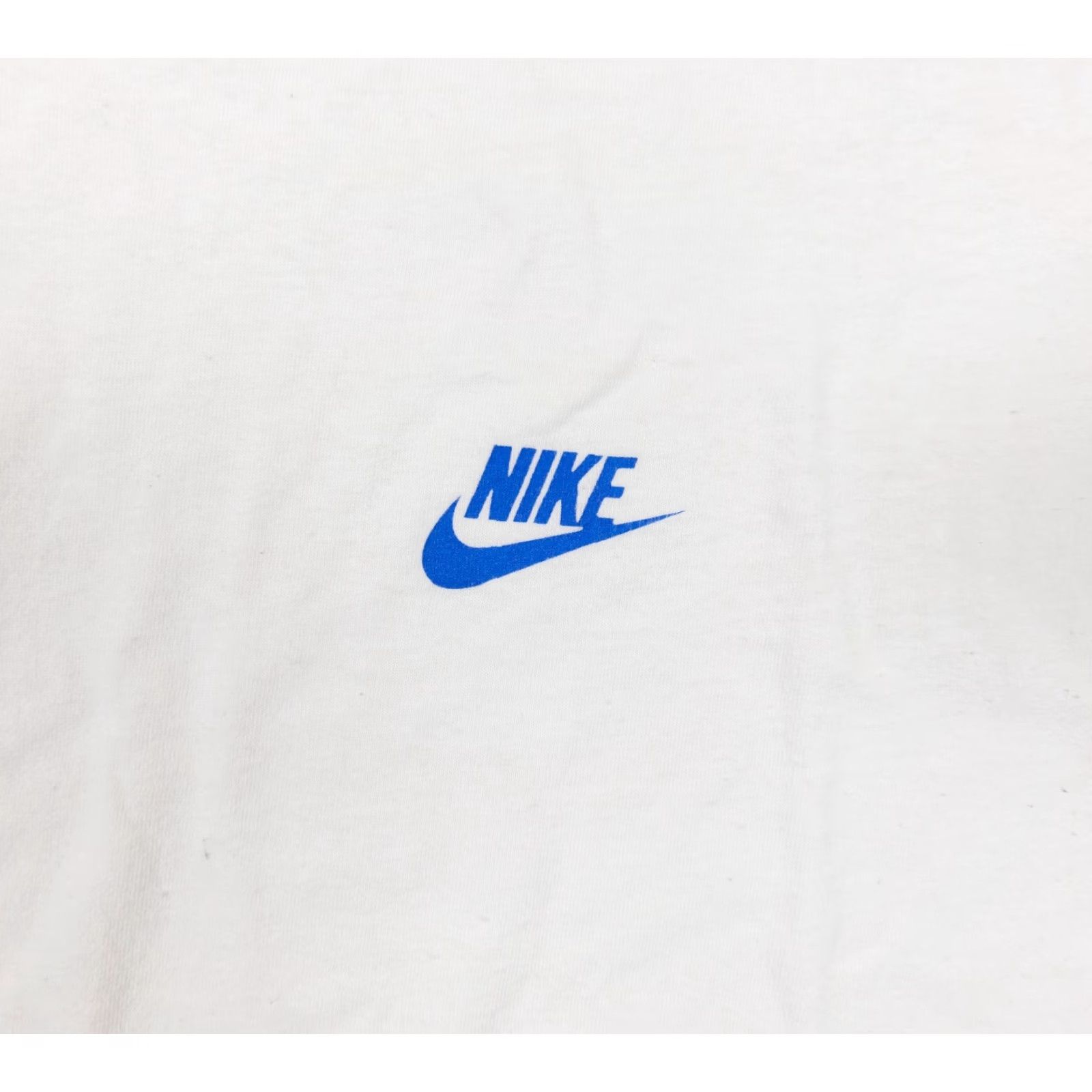 Nike VINTAGE Nike Shirt Mens XLarge White 90s Tee Single Stitch USA Made Swoosh Adult Size US XL / EU 56 / 4 - 5 Thumbnail