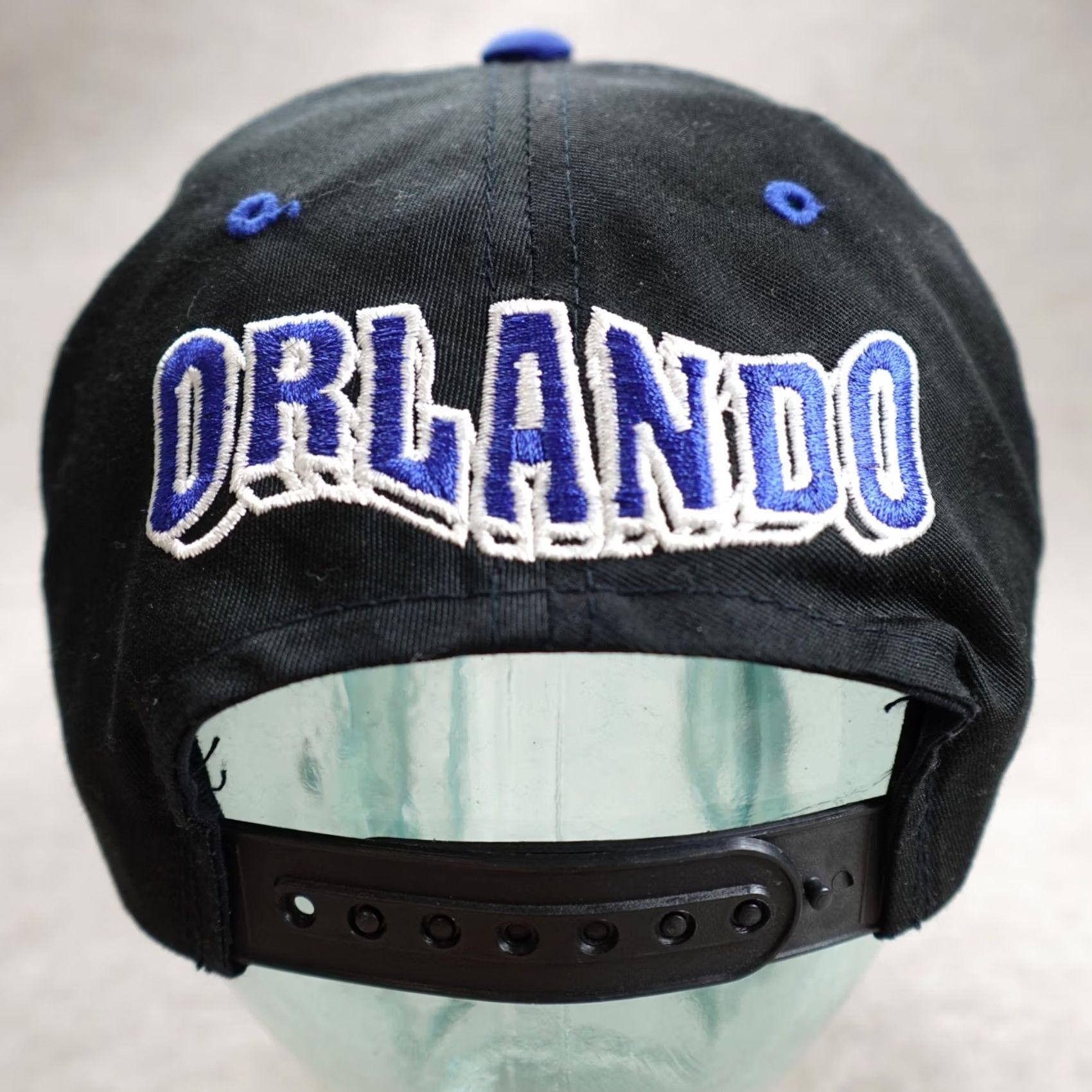 Vintage VINTAGE American Vintage Orlando Magic Hat Black Embroidered Snapback Adjustable Men's One Size Sports Team Hat Size ONE SIZE - 2 Thumbnail