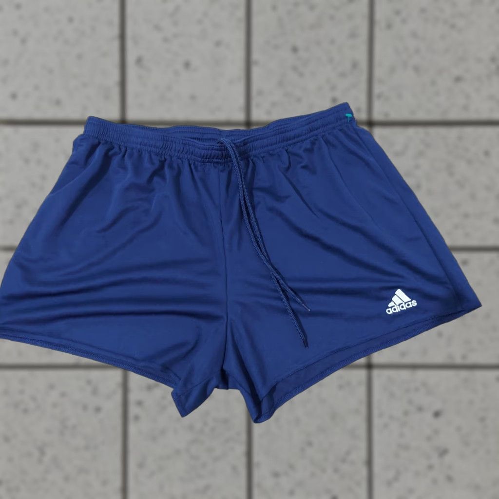 Adidas Womens adidas Shorts XL Navy Blue Athletic Gym Workout Size 40" / US 18 - 1 Thumbnail