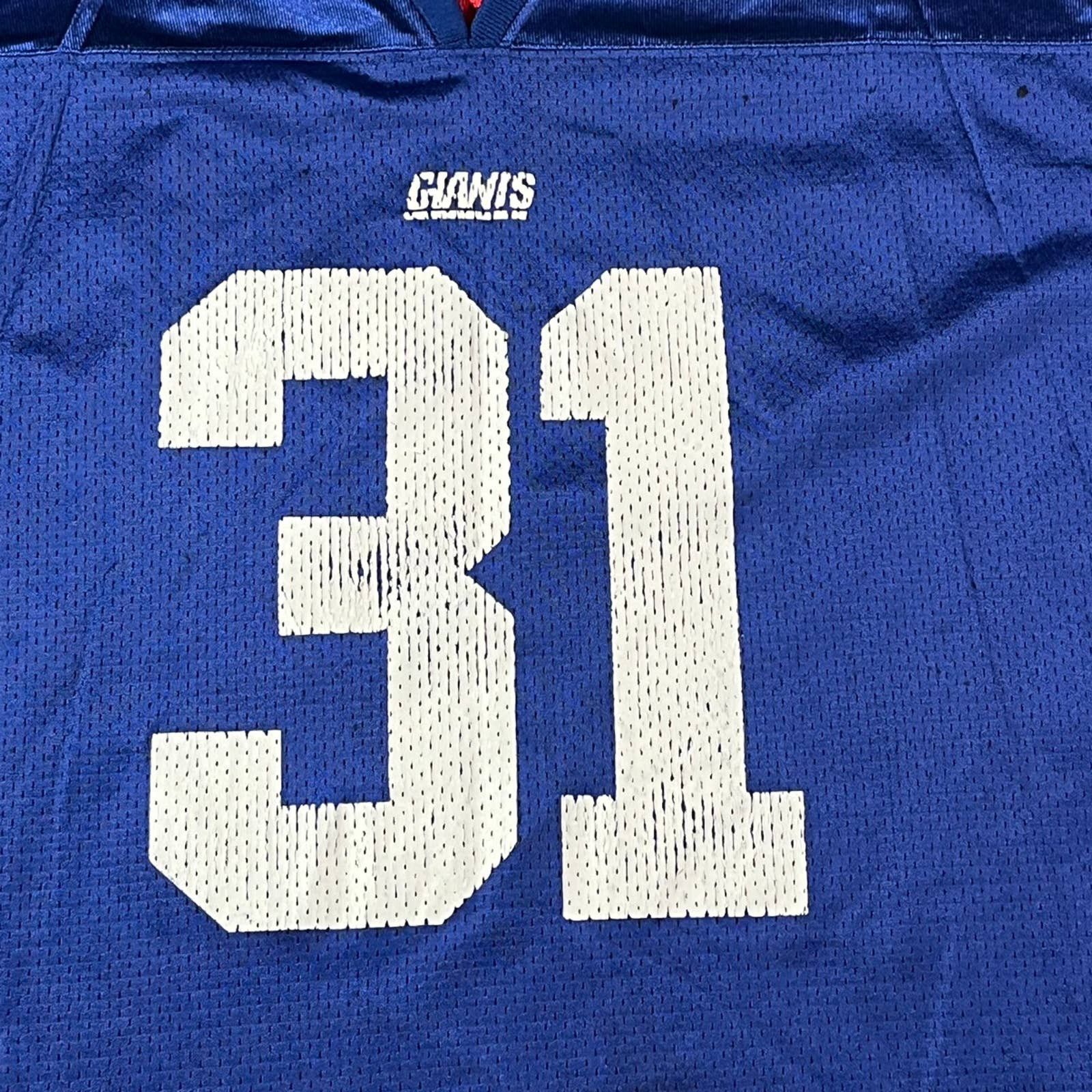 Vintage Vintage 1999-2002 Puma NFL New York Giants Sehorn Jersey XL Size US XL / EU 56 / 4 - 3 Thumbnail