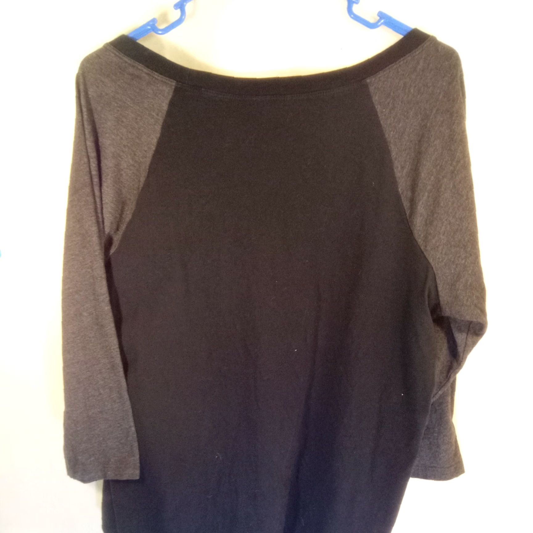 Vintage MARILYN MONROE BLONDES HAVE MORE FUN T-SHIRT Black 3/4 Sleeve Scoop Neck 100% Cotton Womens Regular Size 1 Size XS / US 0-2 / IT 36-38 - 7 Thumbnail