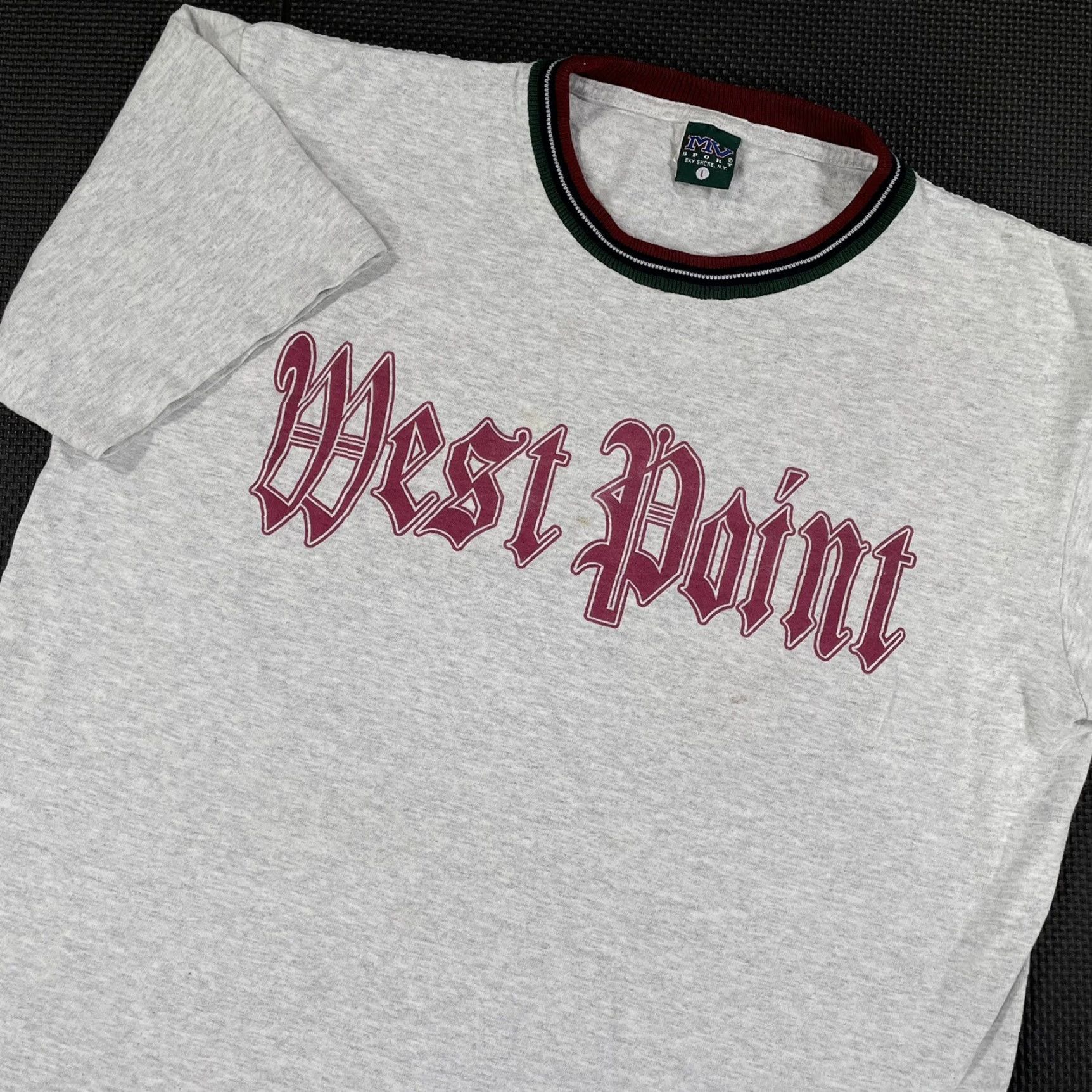 Vintage VINTAGE West Point T-Shirt Unisex Adults Large Gray Military Graphic 80s 90s Streetwear Made in USA Size US L / EU 52-54 / 3 - 2 Thumbnail