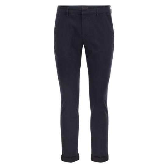 Dondup DONDUP Men Straight Pants UP235 GSE043U PTD BLUE Size US 30 / EU 46 - 1 Thumbnail
