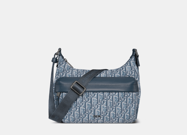 Dior o1w1db10426 1ESPO3 Size :OS / Small Rider Hobo Bag in Blue Size ONE SIZE - 1 Thumbnail