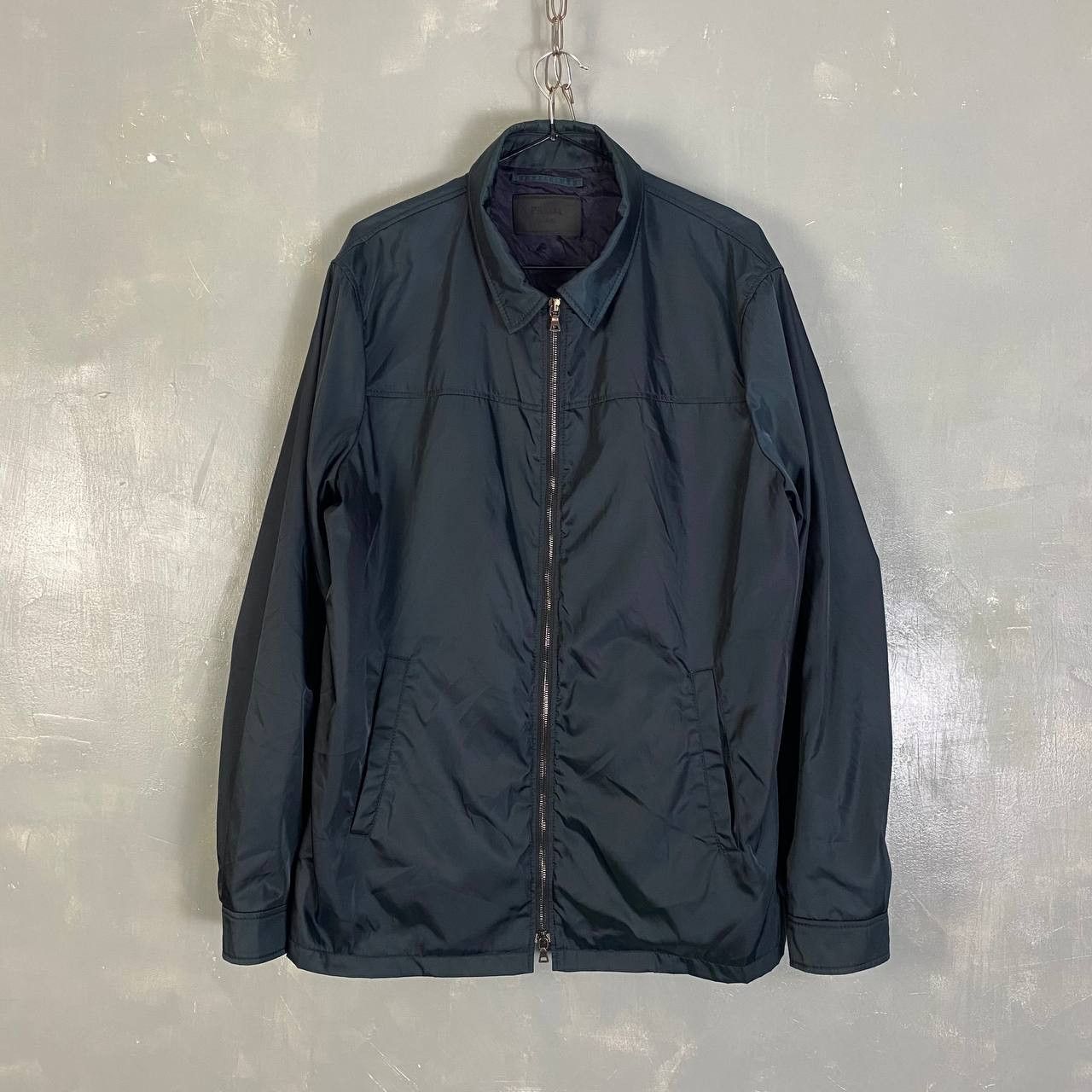 Prada Prada Iridescent Nylon Zip Up Jacket | Grailed