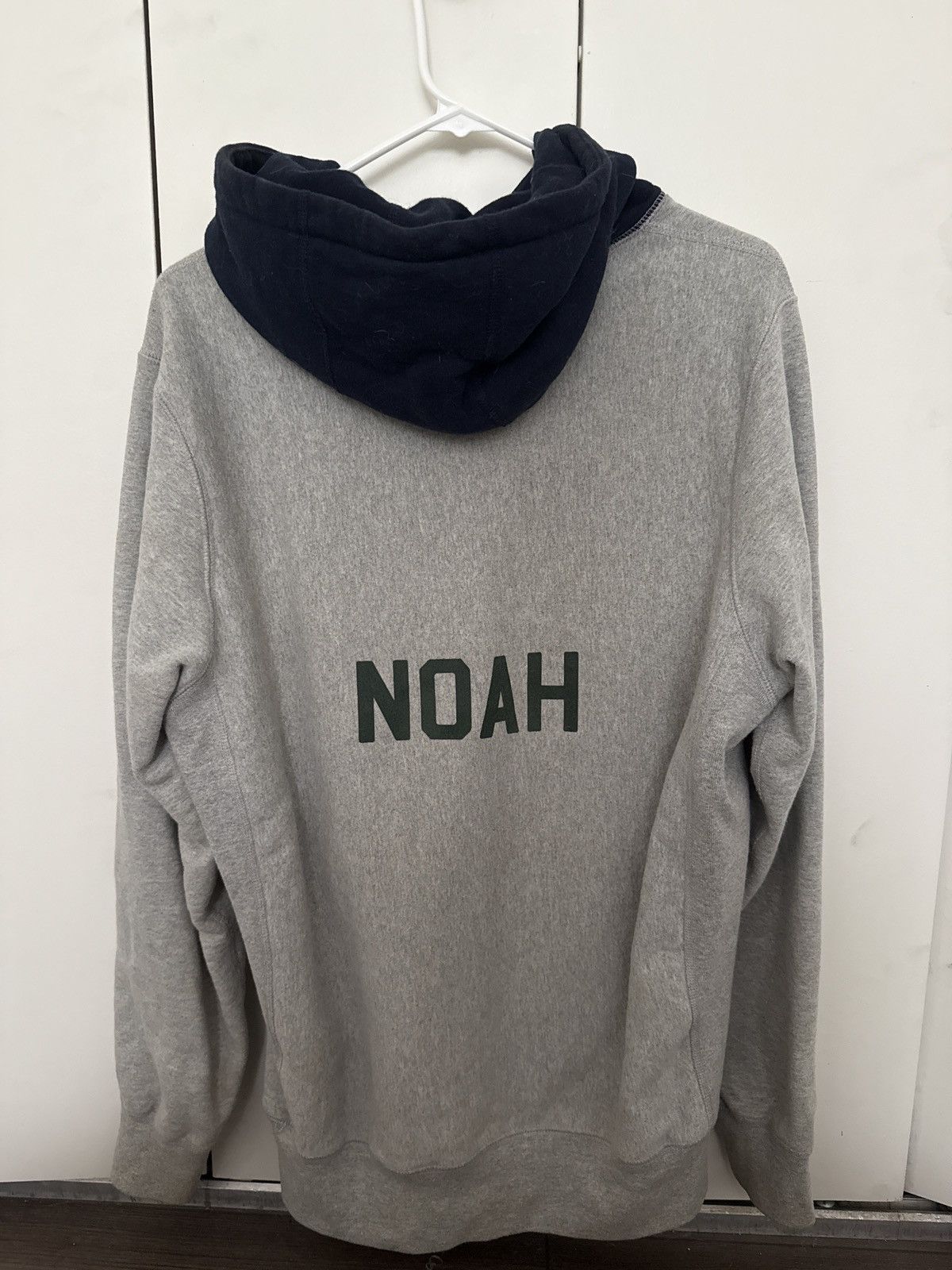 Noah Noah NYC Graphic Hoodie Color grey size M | Grailed