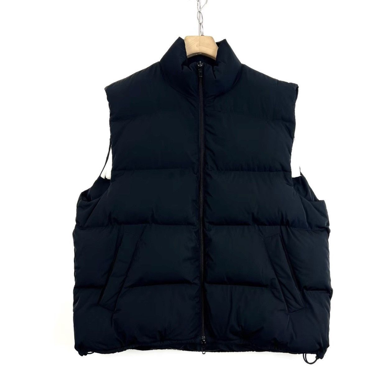 Balenciaga Black Puffer Vest with Zip Closure Size US M / EU 48-50 / 2 - 1 Thumbnail