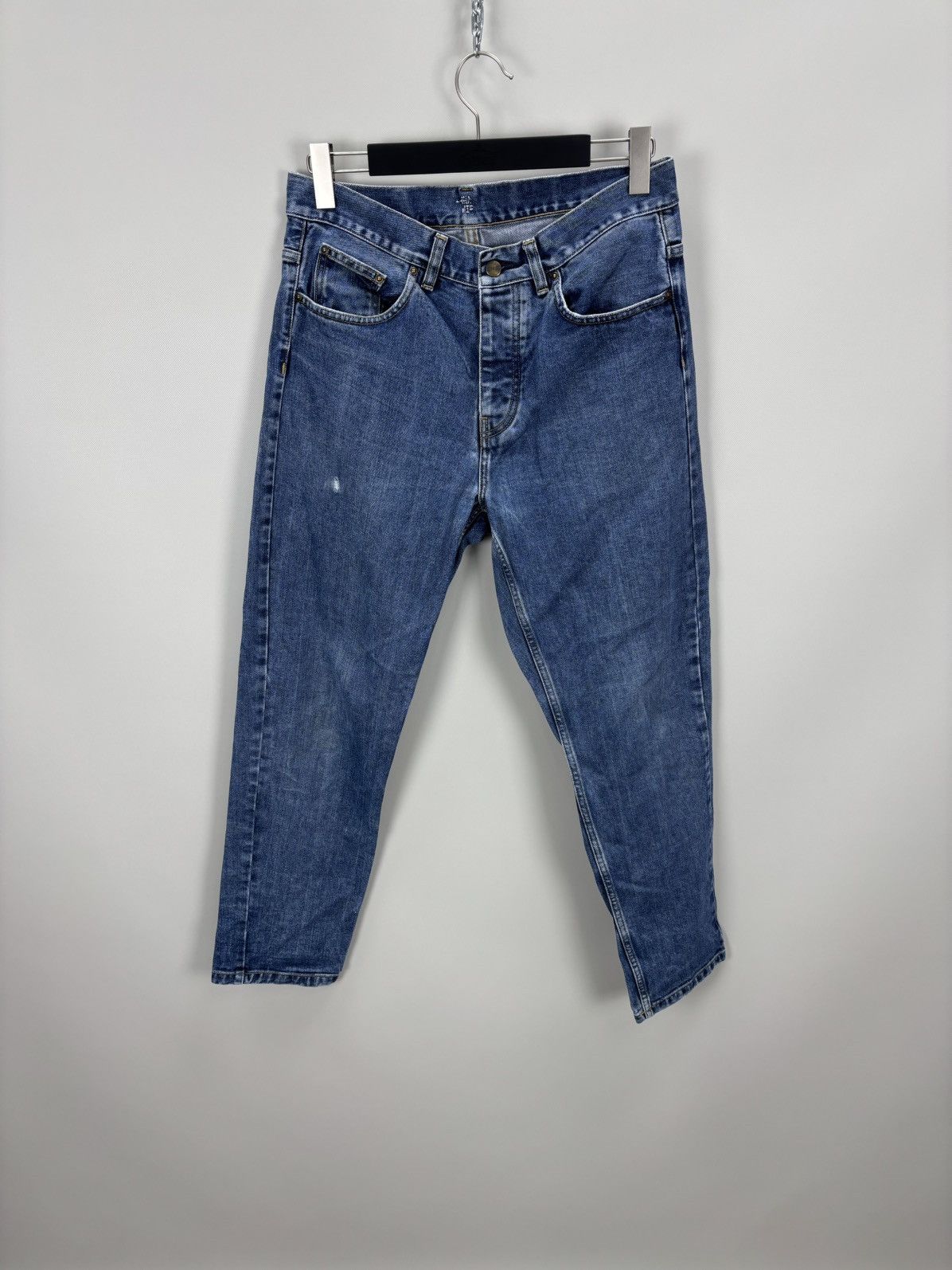 Carhartt Mens jeans Carhartt Size 31 Color Blue Size US 31 - 1 Thumbnail