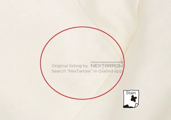 Comme des Garcons Comme Des Garcons size M White Retro Design Skirt Size 23" - 8 Thumbnail
