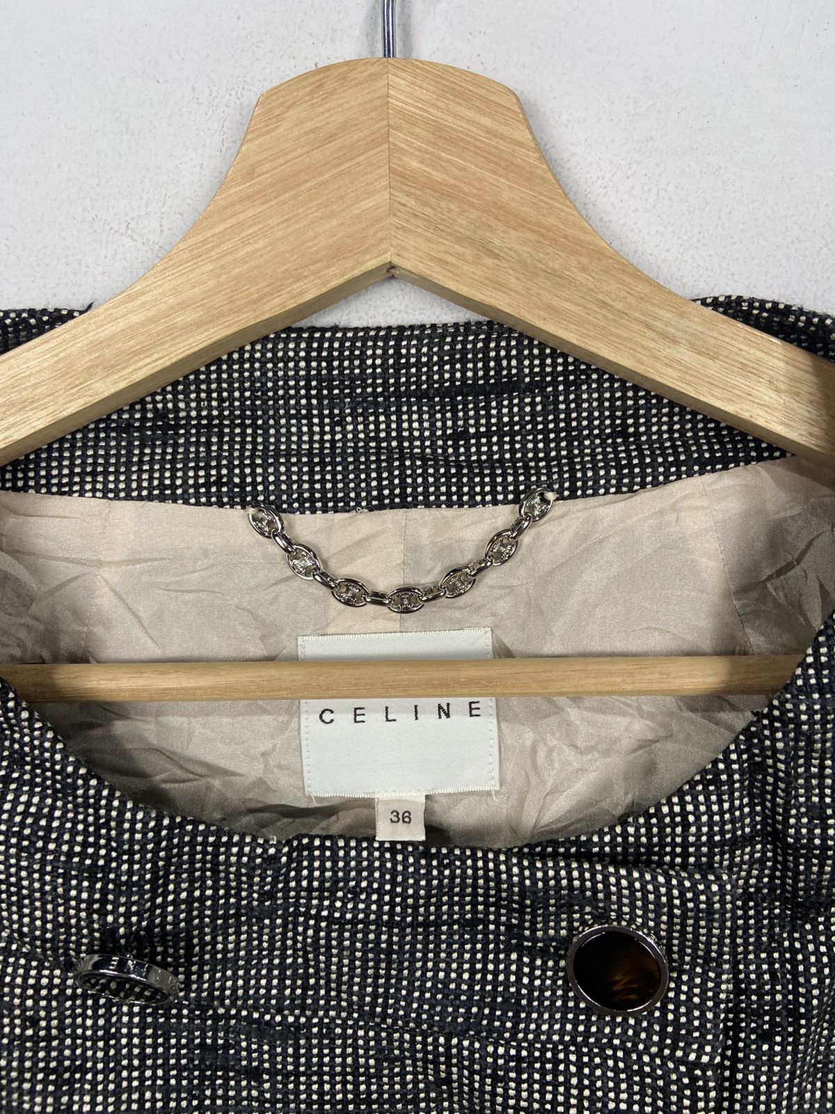 Celine × Other Celine Double Breasted Jacket Size XS / US 0-2 / IT 36-38 - 6 Thumbnail