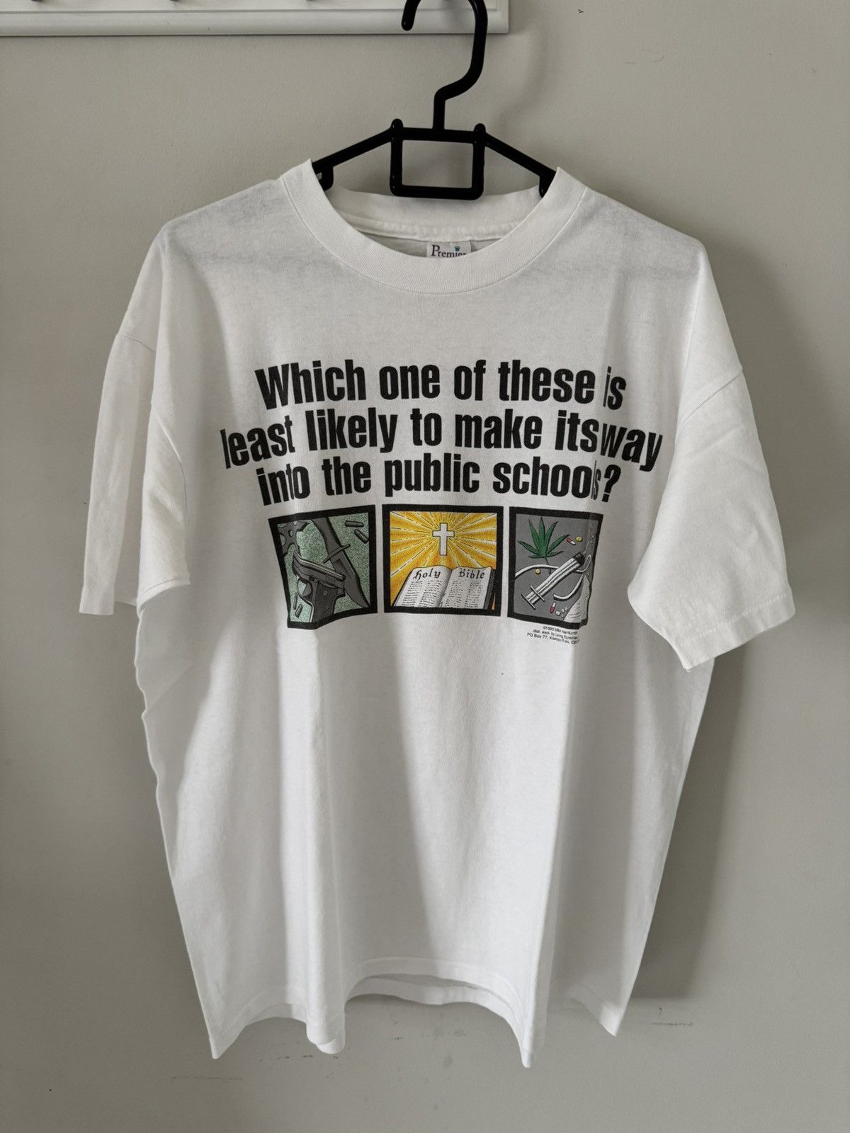 Vintage Vintage ‘93 Living Epistles T shirt Size US XL / EU 56 / 4 - 1 Thumbnail
