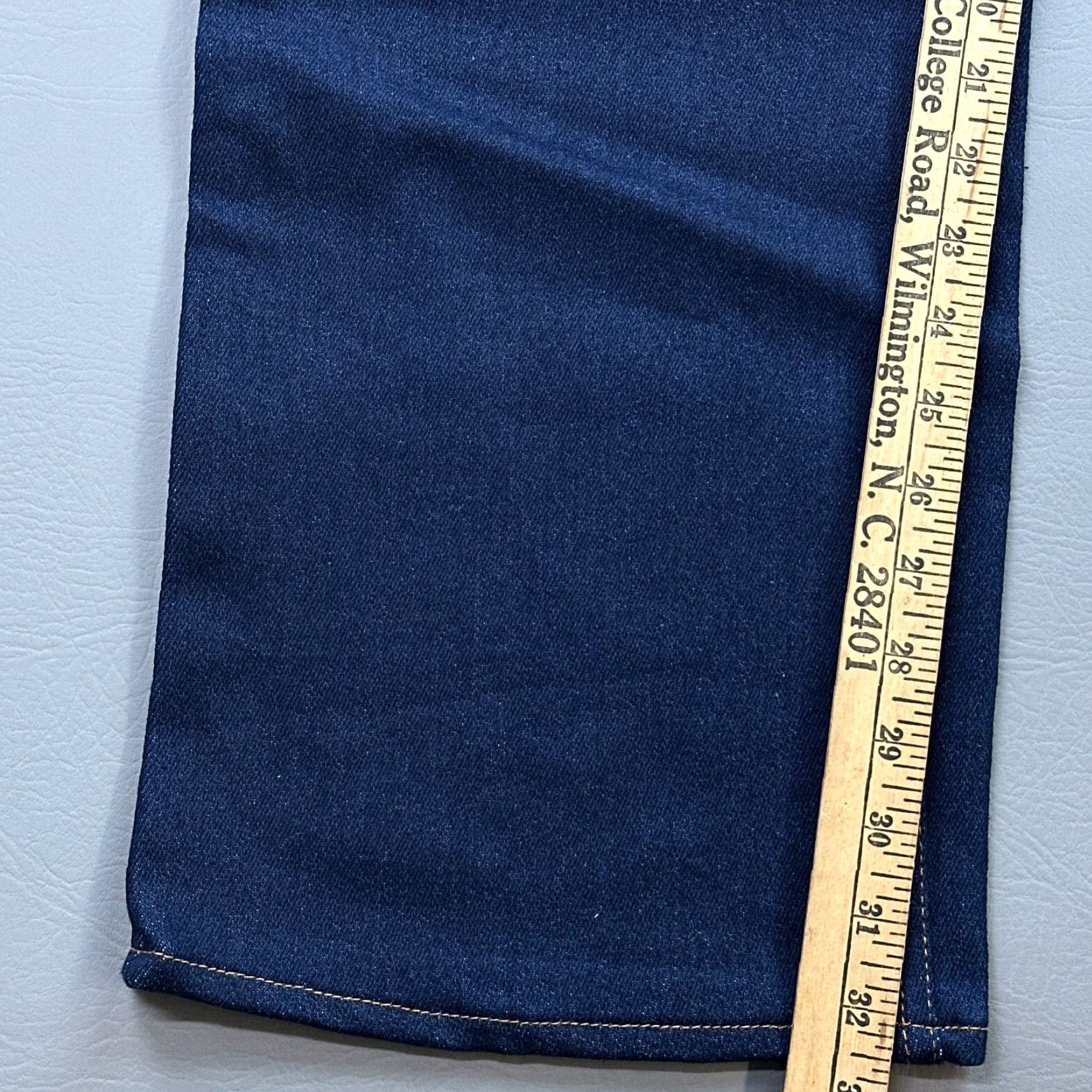 Levi's Vintage Levi's Jeans Mens 50x32 Dark Wash Skosh More Room Stretch USA 80s NOS Size US 34 / EU 50 - 4 Thumbnail