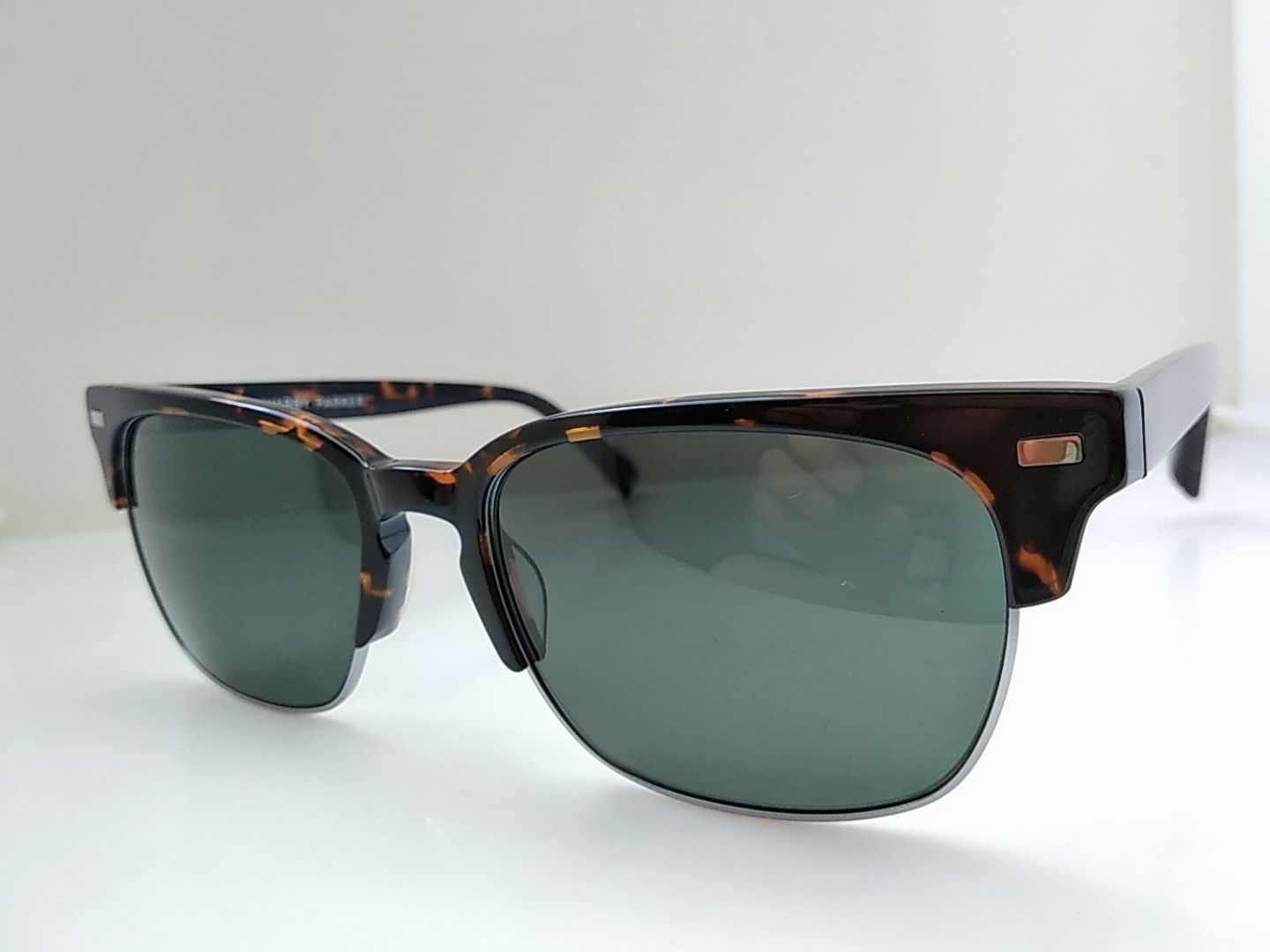 Warby Parker WARBY PARKER Ames 3200 Tortoise Malcolm Sunglasses Frame Size ONE SIZE - 3 Thumbnail