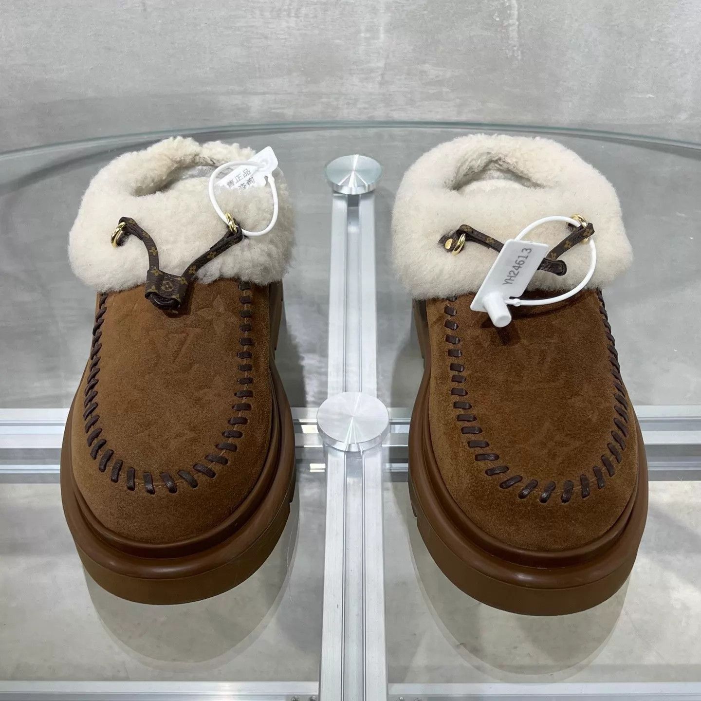 Louis Vuitton LV SKI SS26 Cortina Thick Boot Dark Brown UK4 Size US 6.5 / IT 36.5 - 1 Thumbnail
