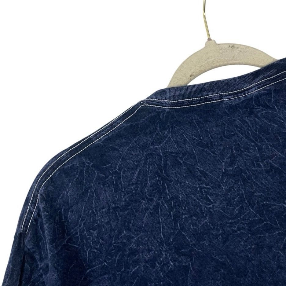 Other Navy Acid Wash Journey Summer Stadium Tour 2024 Graphic Tee Size L / US 10 / IT 46 - 6 Thumbnail