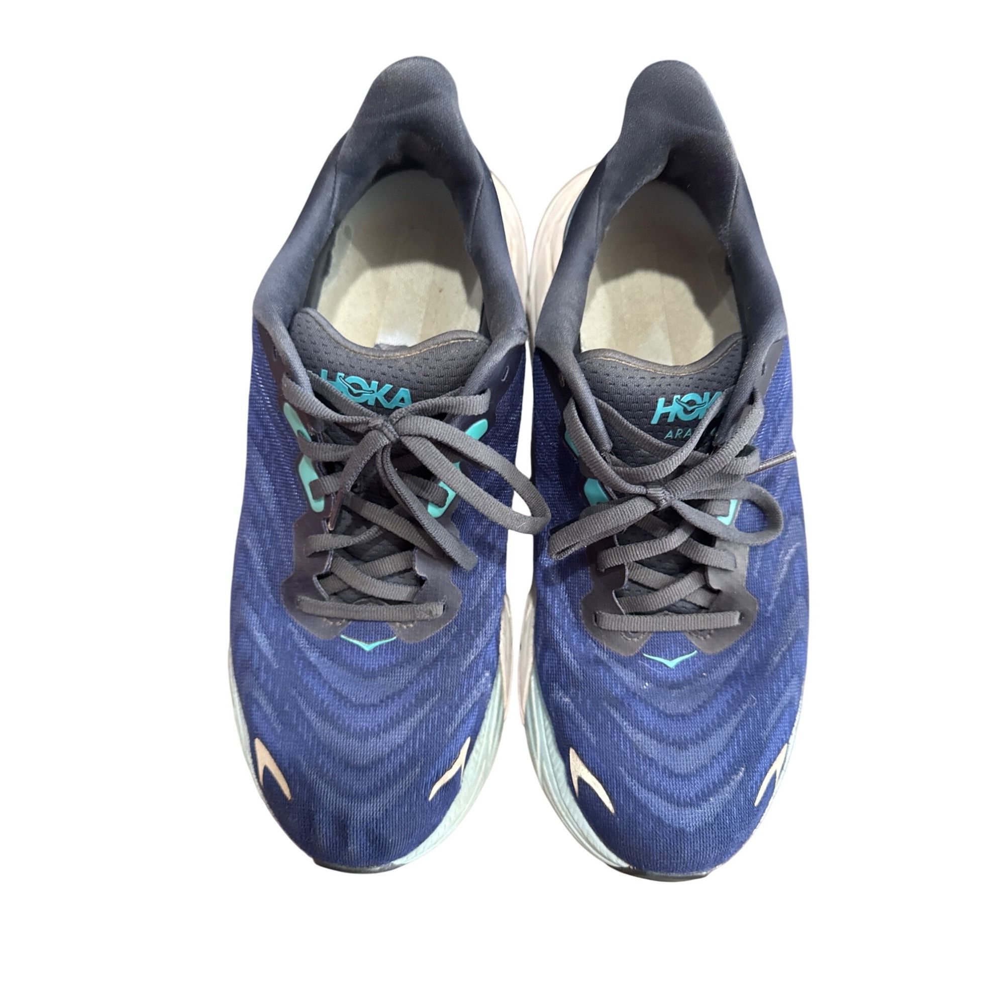 Hoka Hoka One One Arahi 6 mens blue running Shoes Size 7.5D SKU 9 Size US 7.5 / EU 40-41 - 14 Thumbnail