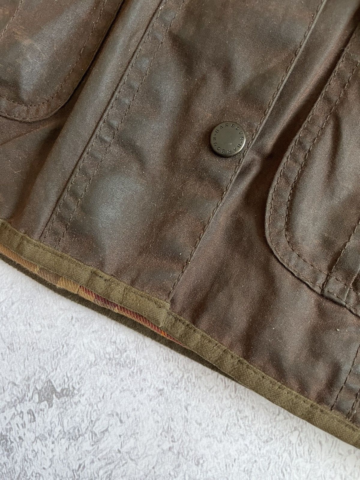 Barbour Barbour L1094 Ladies Utility Jacket Brown England Size US M / EU 48-50 / 2 - 12 Thumbnail