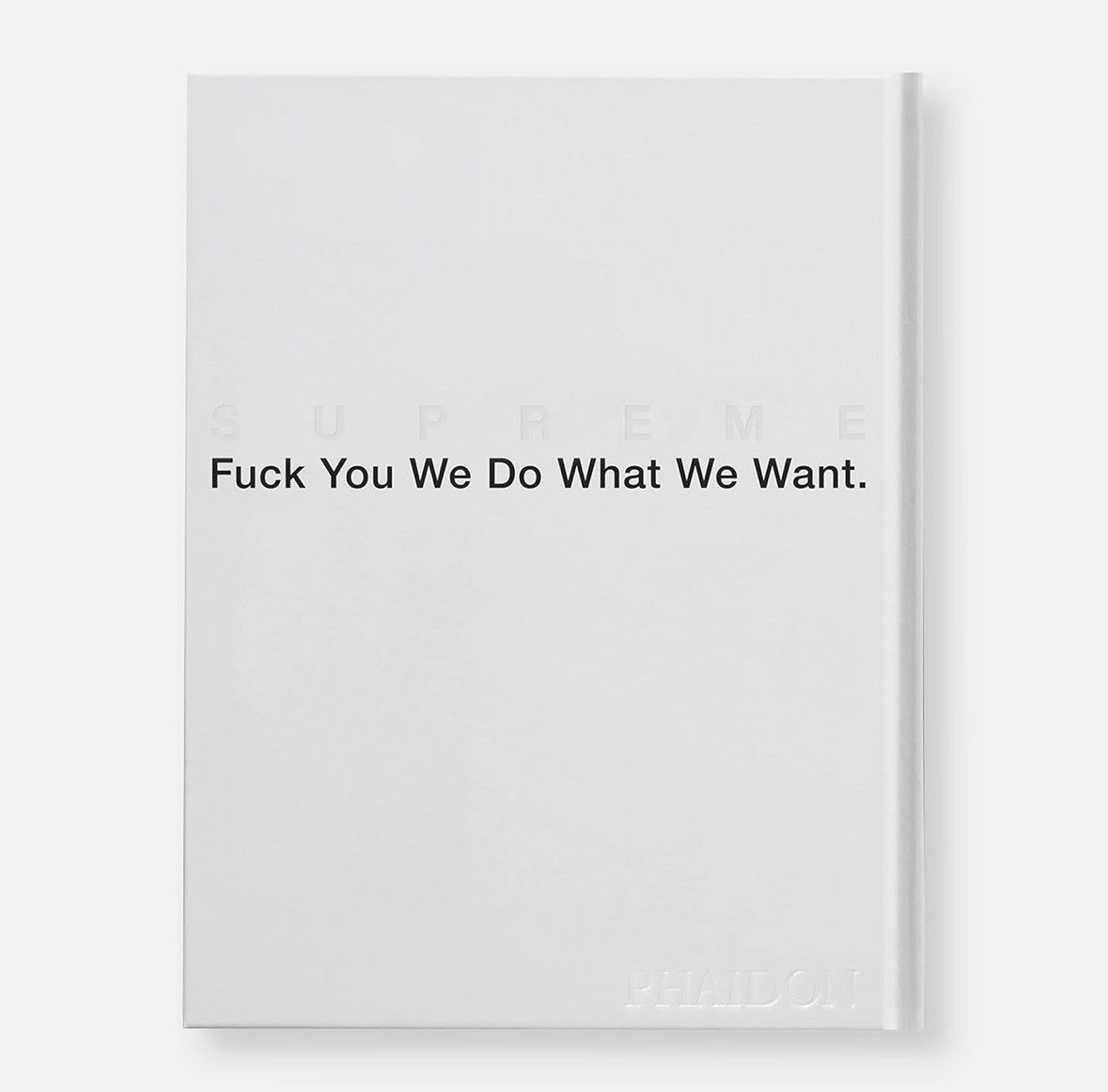 Supreme Supreme Phiadon Hardcover Archive Book Size ONE SIZE - 14 Thumbnail