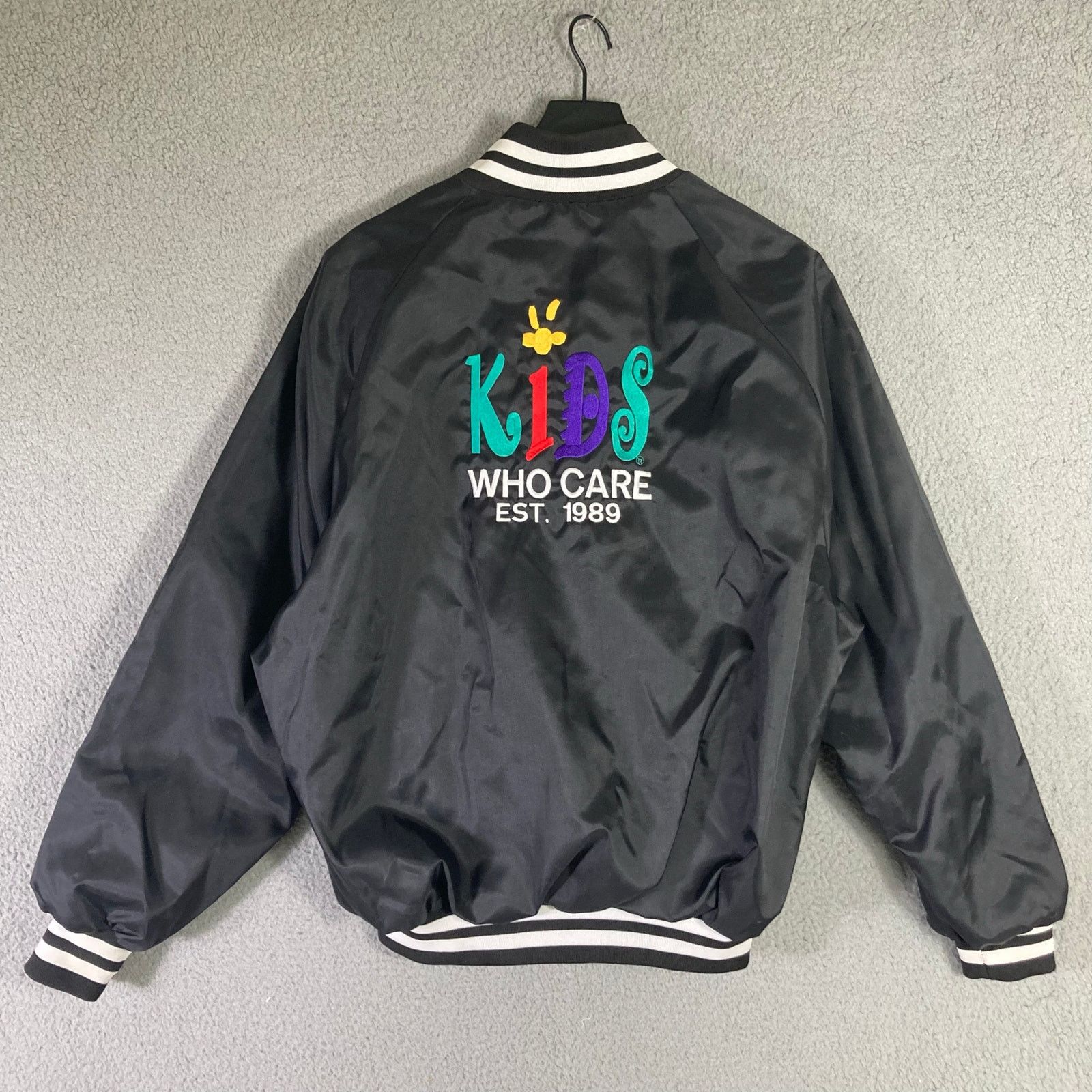 Vintage Vintage Kids Who Care Musical Theatre Jacket Black Size L Size US L / EU 52-54 / 3 - 2 Thumbnail