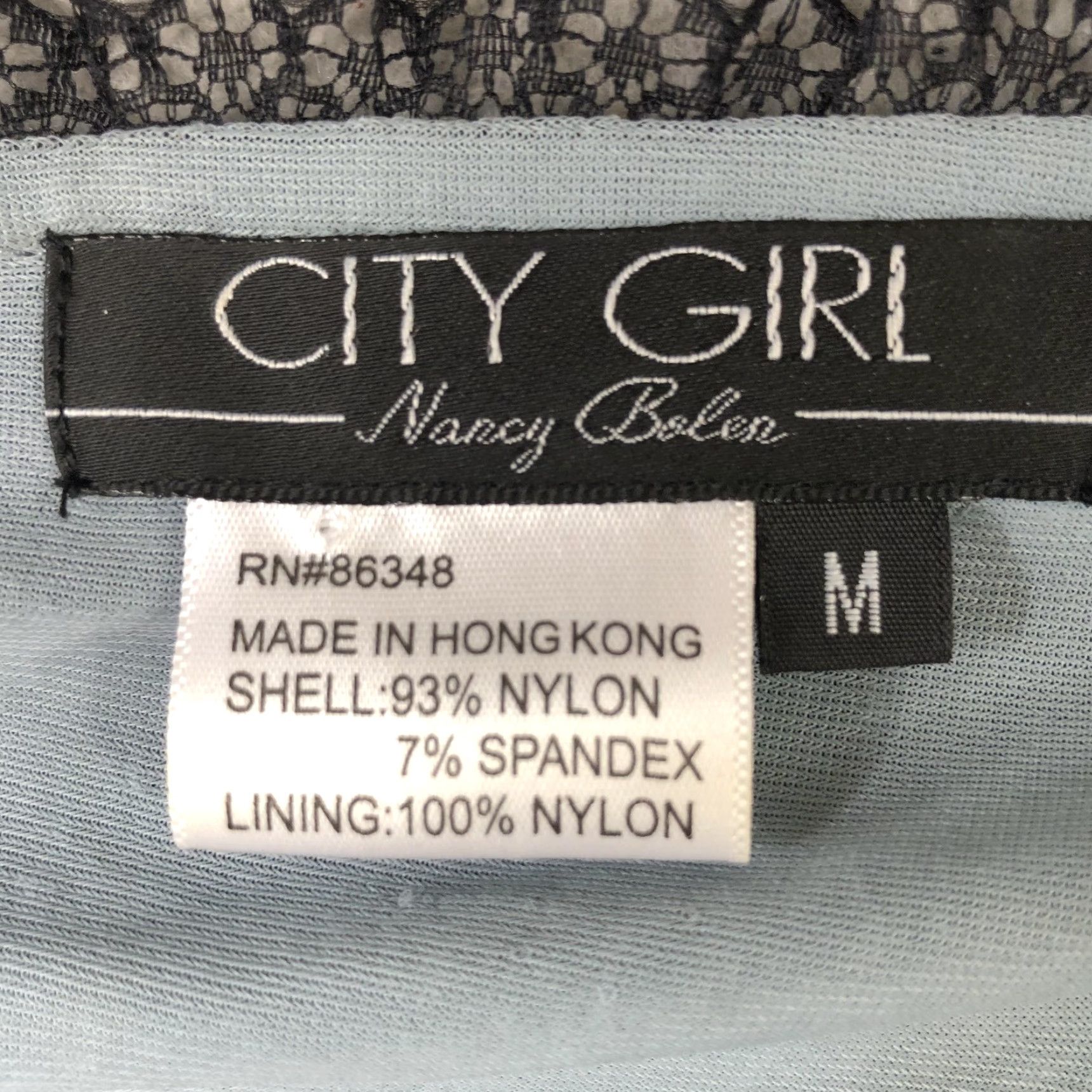 Vintage City Girl Blouse Womens M Black Lace Paisley Dark Coquette Fairy Grunge Feminine Size M / US 6-8 / IT 42-44 - 5 Thumbnail