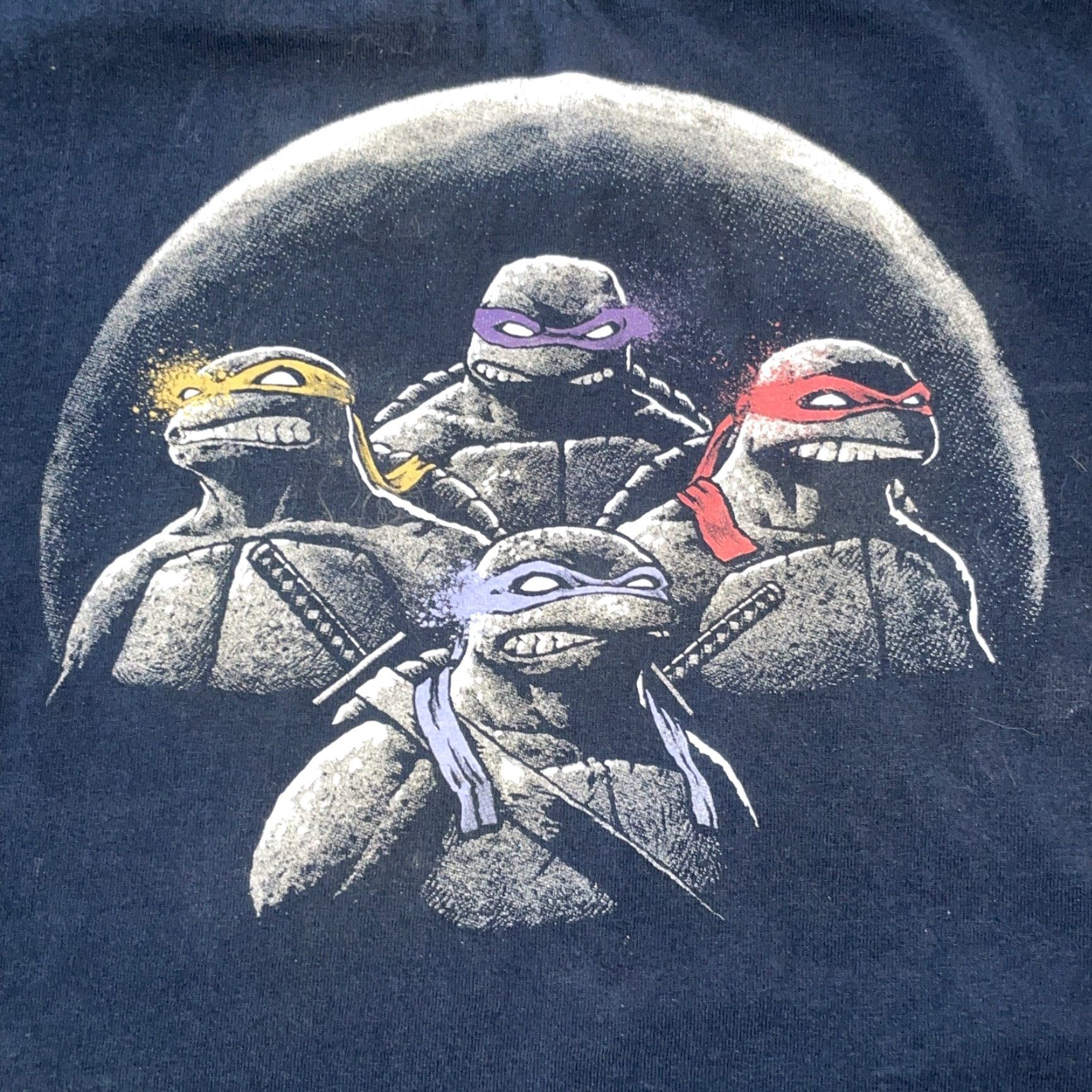 Vintage TeeFury T-Shirt Teenage Mutant Ninja Turtles Black Small Mens S Tee Shirt Size US S / EU 44-46 / 1 - 2 Thumbnail