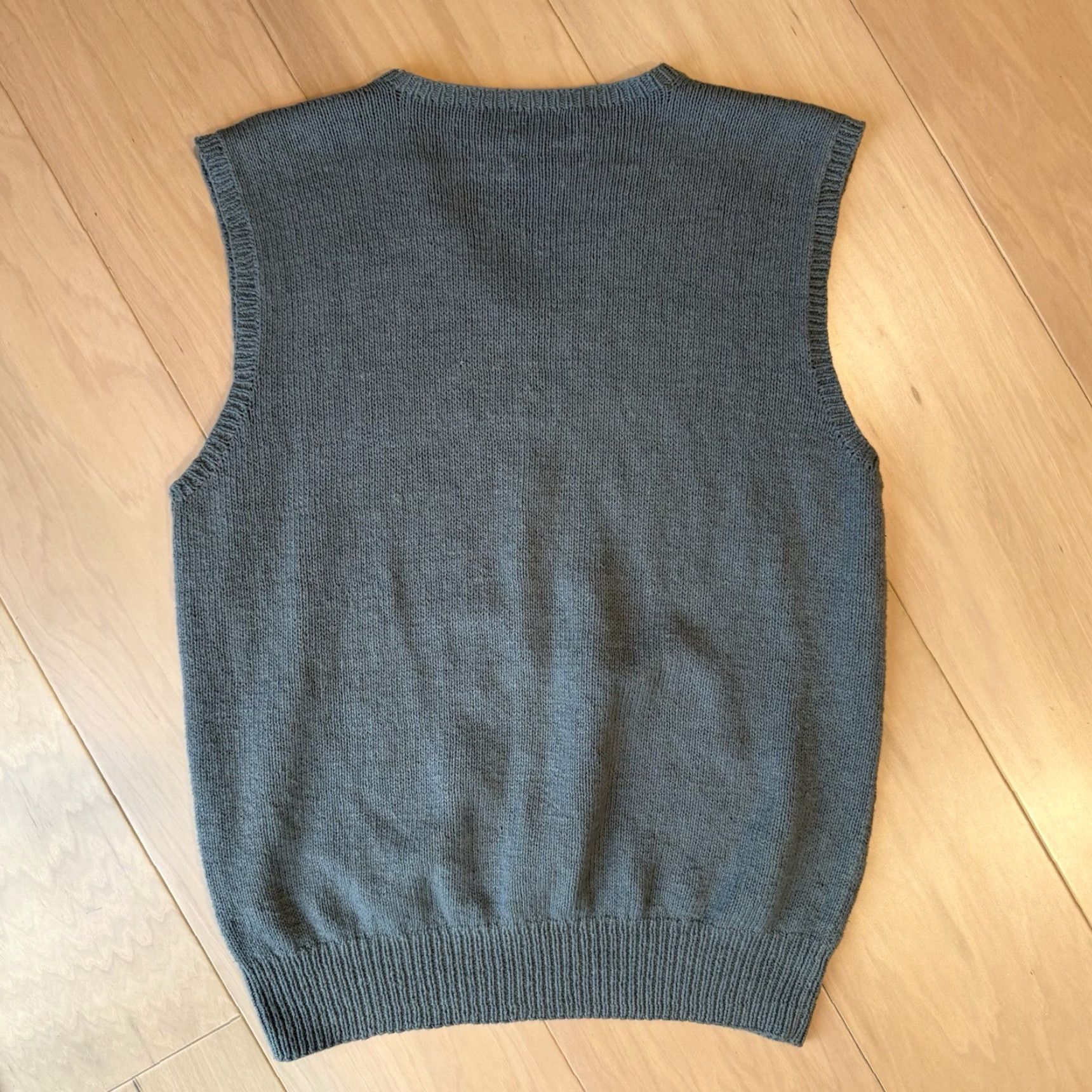 Polo Ralph Lauren Polo Ralph Lauren Linen Cotton Sweater Vest Large Gray Pullover Vest Mens Knit Polo Ralph Lauren Linen Cotton Sweater Vest L Mens Gray Size US L / EU 52-54 / 3 - 7 Thumbnail
