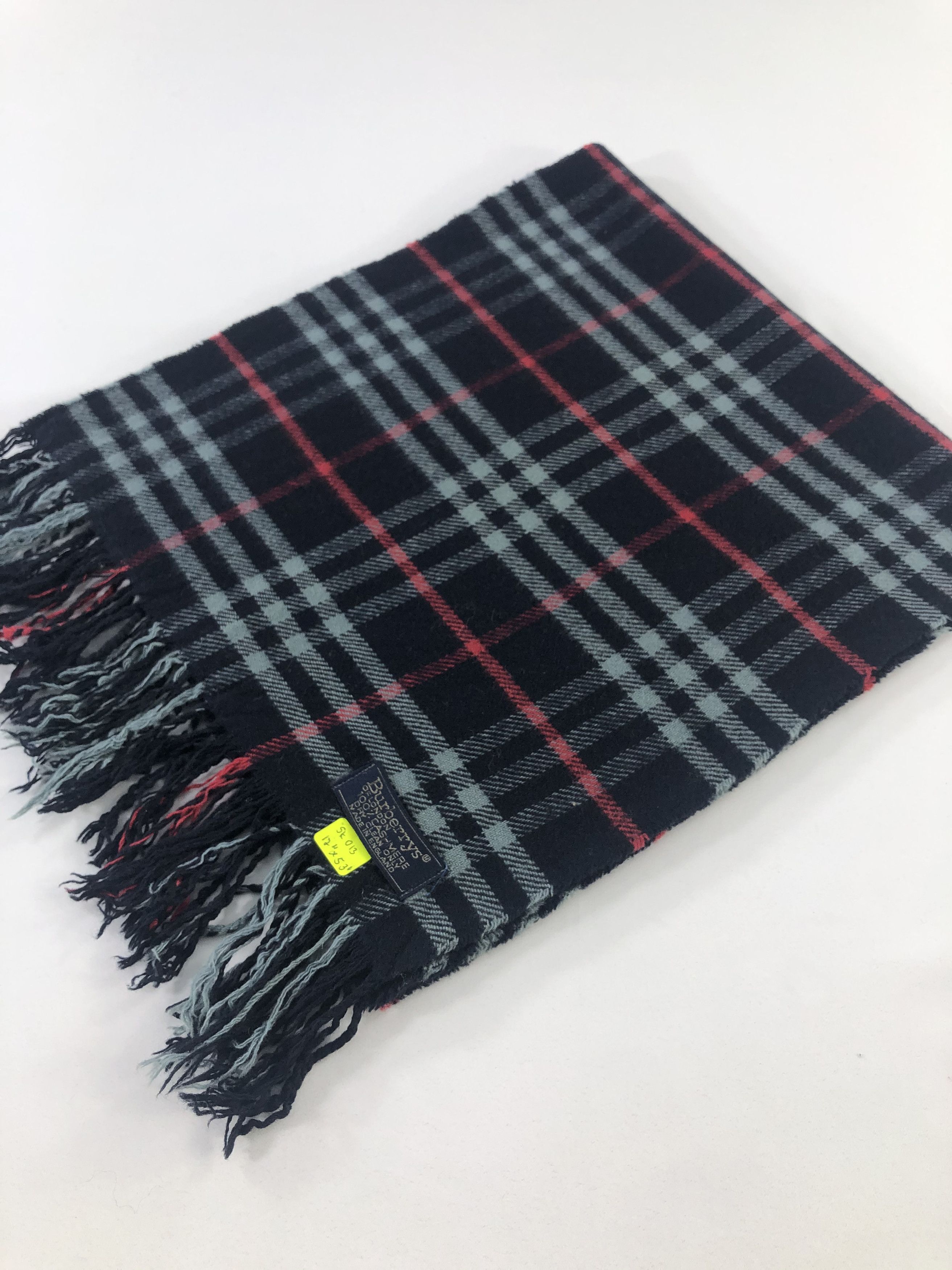 Burberry Burberry Cashmere Scarf / Muffler / Neckwear Size ONE SIZE - 7 Thumbnail