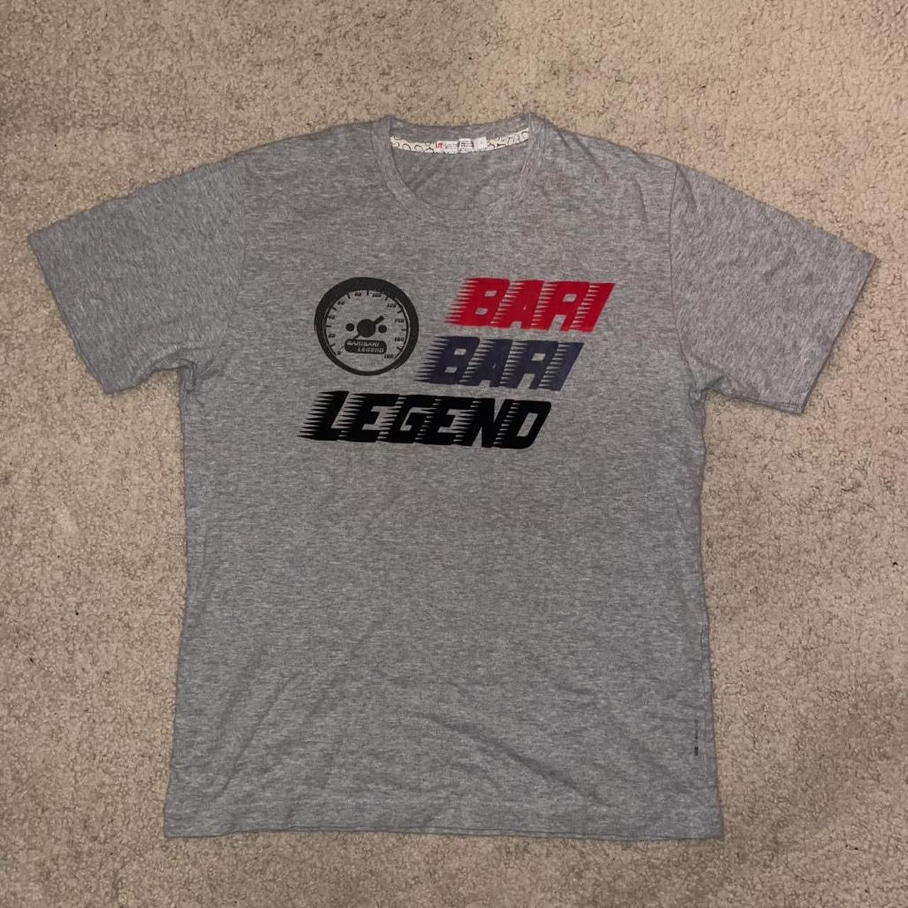 Uniqlo Vintage Uniqlo Bari Bari Legend Shuichi Shigeno manga tee Size US M / EU 48-50 / 2 - 1 Thumbnail