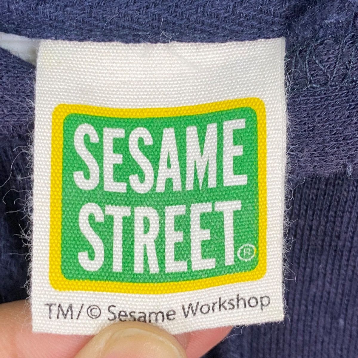 Vintage Vintage Sesame Street Hoodie Sweater Blue/Red Pullove Size M Size US M / EU 48-50 / 2 - 6 Thumbnail