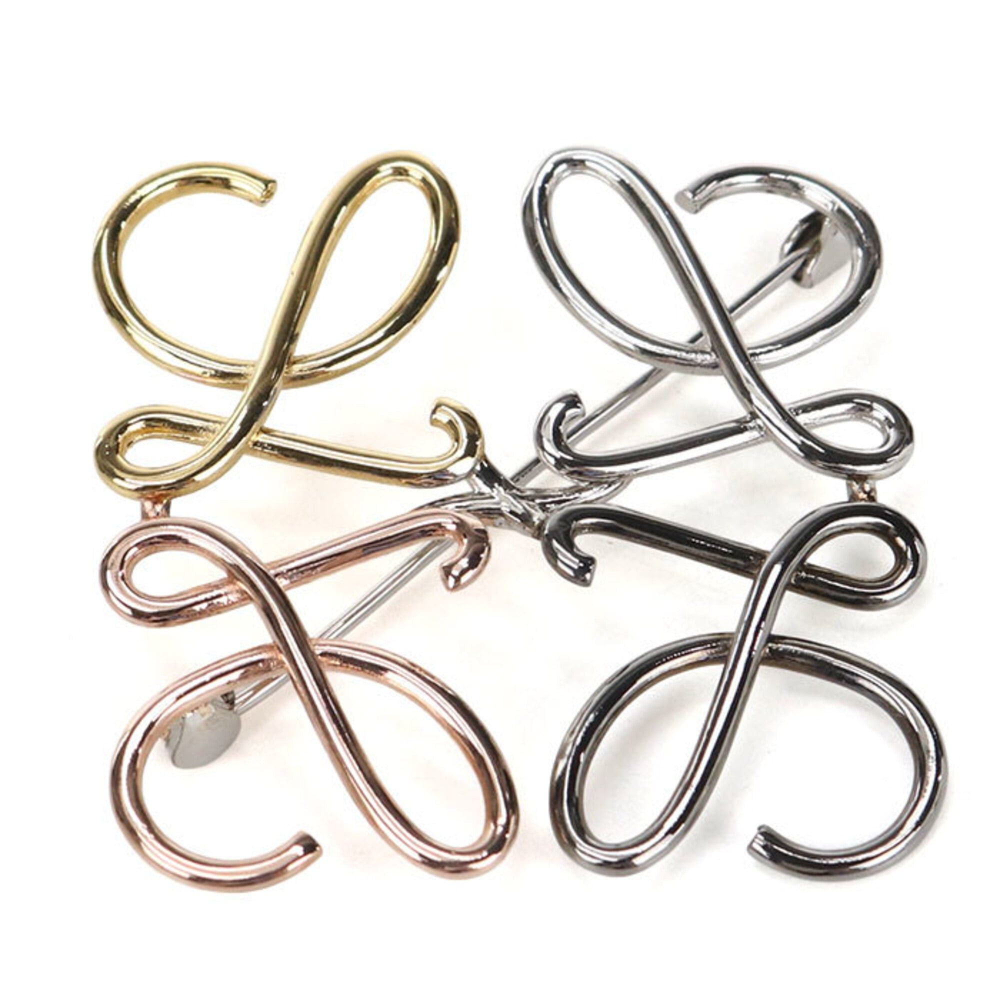 Loewe LOEWE Brooch J000245X10 Anagram Women's Multicolor Size ONE SIZE - 1 Thumbnail