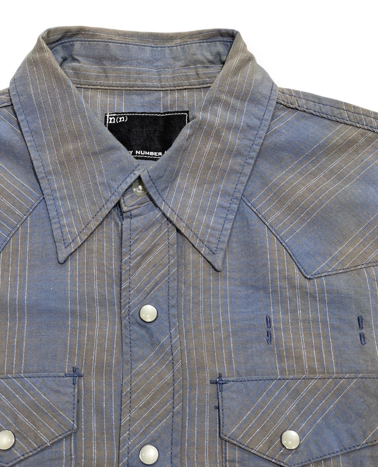 Number (N)ine Musical Note Number Nine Flannel Shirt Size US L / EU 52-54 / 3 - 4 Thumbnail
