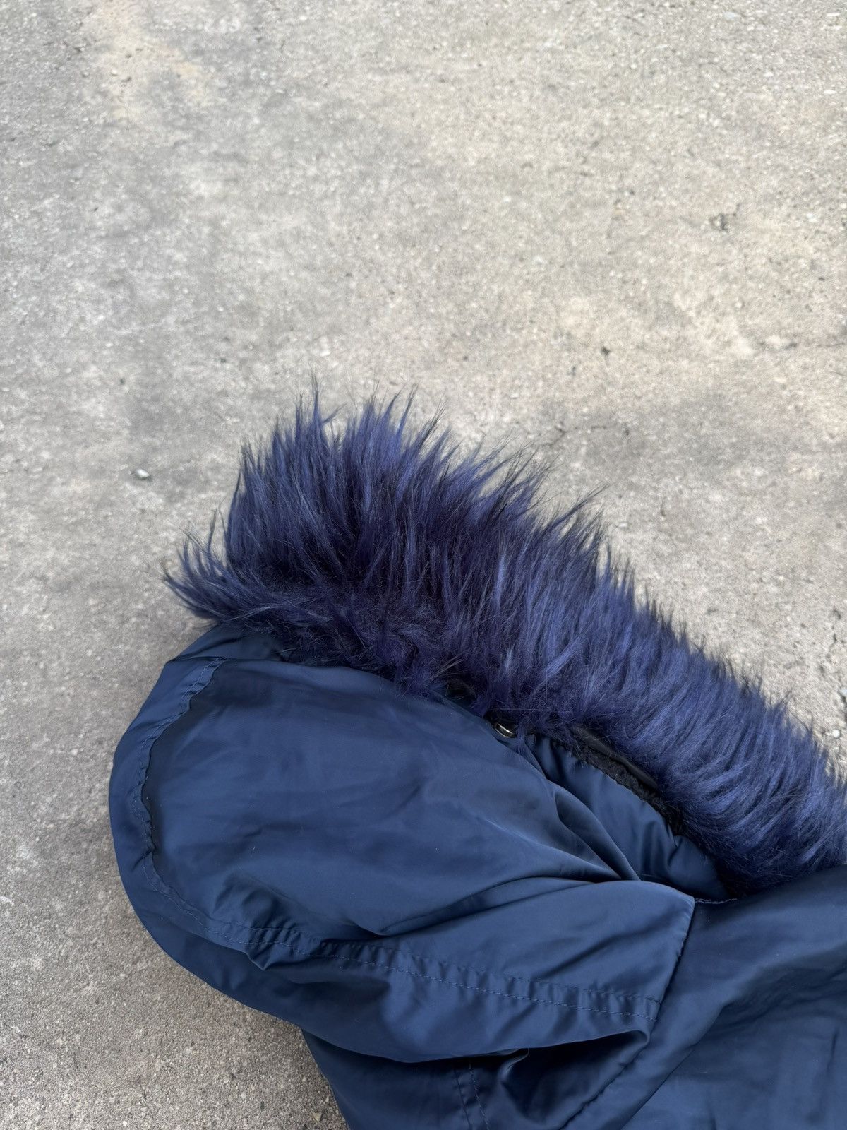Other Streetwear Fur Hooded Bomber Jacket Size S / US 4 / IT 40 - 10 Thumbnail
