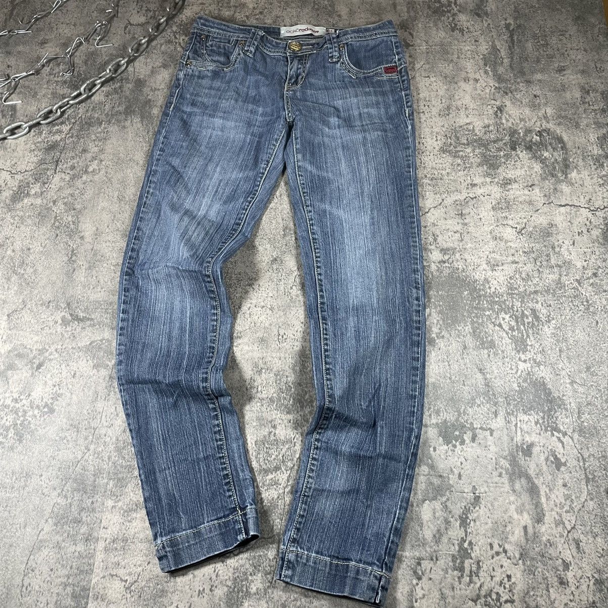 Ecko Unltd. Ecko Unltd Y2K Embroidered Jeans Size 30" / US 8 / IT 44 - 4 Thumbnail