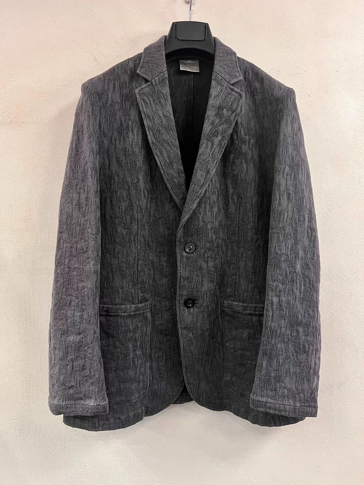 Julius Gray Vintage Fabric Suit Jacket Size US M / EU 48-50 / 2 - 1 Thumbnail