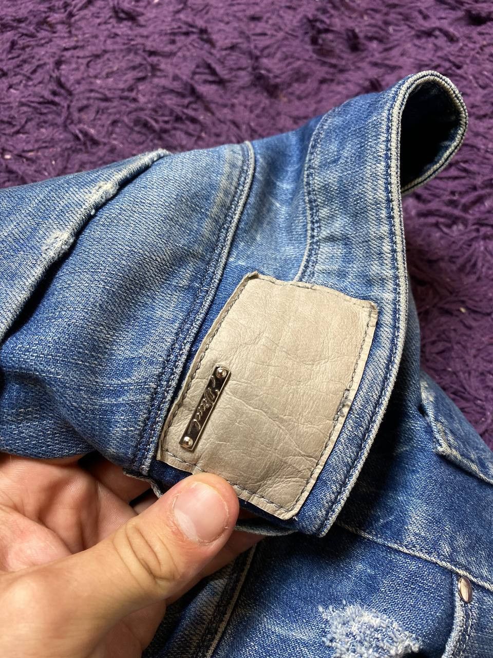 Diesel Vintage Y2K Diesel jeans denim streetwear style Size 27" / US 4 / IT 40 - 17 Thumbnail
