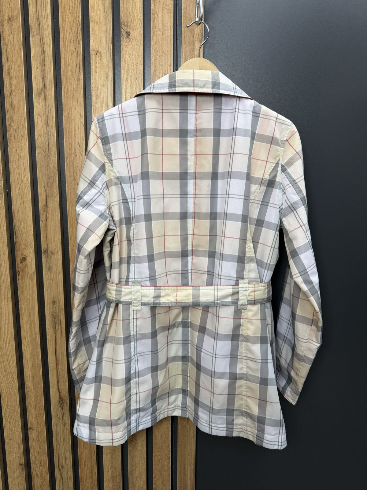 Barbour Barbour Oak Reversible Trench Coat Jacket Women’s Size L / US 10 / IT 46 - 7 Thumbnail