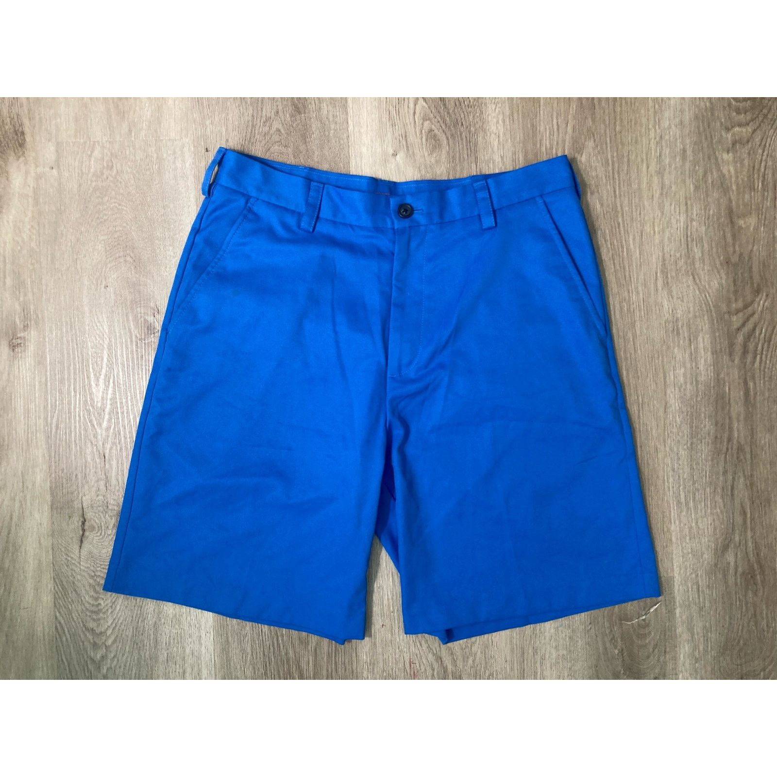 Izod Izod Golf Shorts Blue Men's 30 Flat-Front Casual Sportswear Size US 32 / EU 48 - 2 Thumbnail