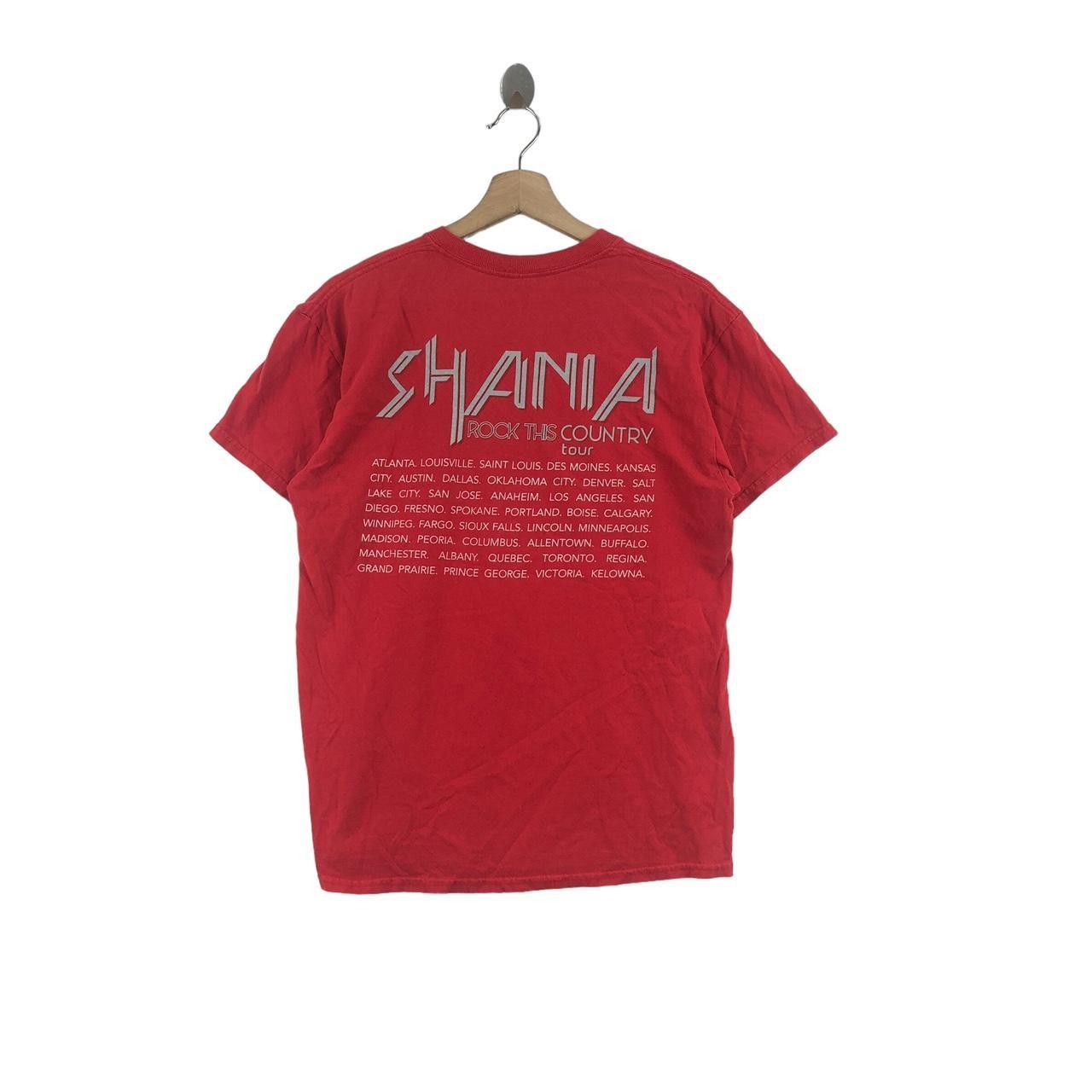 Band Tees SHANIA TWAIN 2015 Rock This Country Tour The One Tee Shirt Size M / US 6-8 / IT 42-44 - 2 Thumbnail