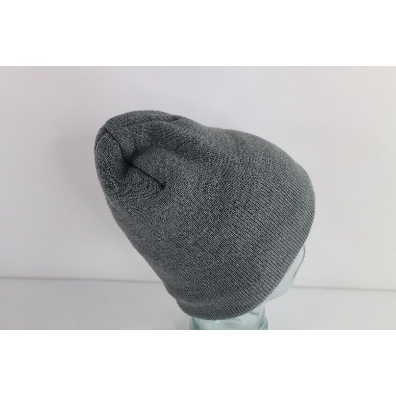 Vintage Vintage 90s Streetwear Double Wall Knit Winter Beanie Hat Size ONE SIZE - 4 Thumbnail