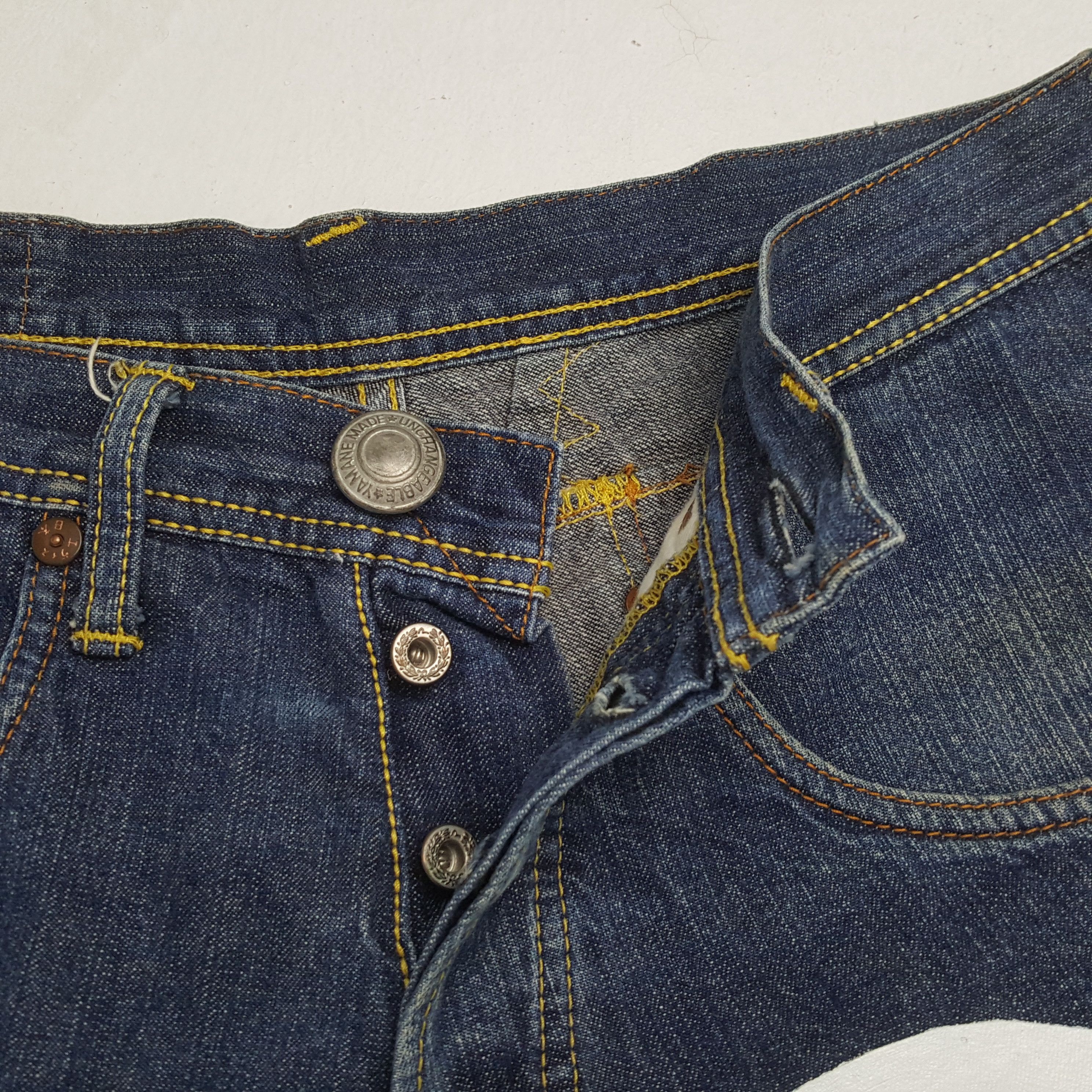 Evisu × Japanese Brand × Vintage Vintage EVISU Japanese Brand Daicock Custom Style Jeans Size US 30 / EU 46 - 12 Thumbnail