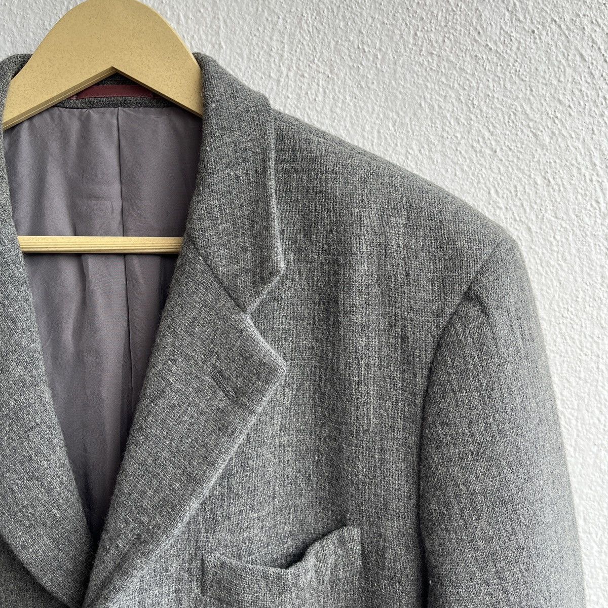 Issey Miyake VINTAGE ISSEY MIYAKE IM MEN WOOL BLAZER JACKET Size US M / EU 48-50 / 2 - 6 Thumbnail