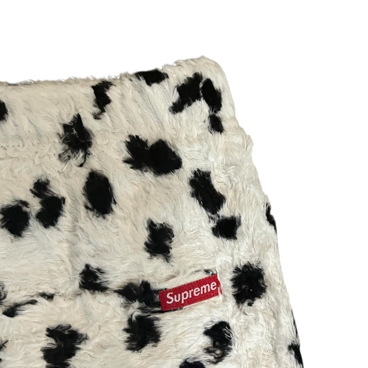 Supreme Supreme Dalmatian Faux Fur Belted Shorts SS14 | Grailed