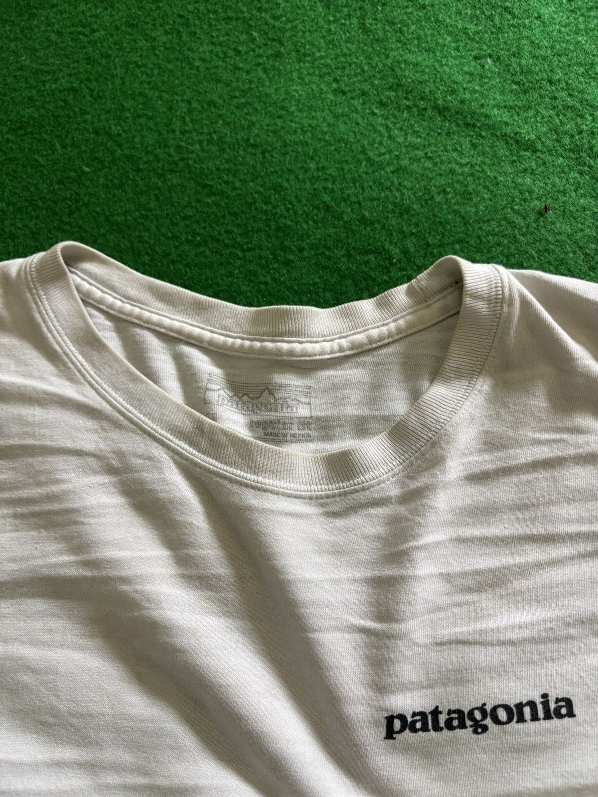 Patagonia × Vintage Patagonia White Vintage T Shirt Size US M / EU 48-50 / 2 - 2 Thumbnail