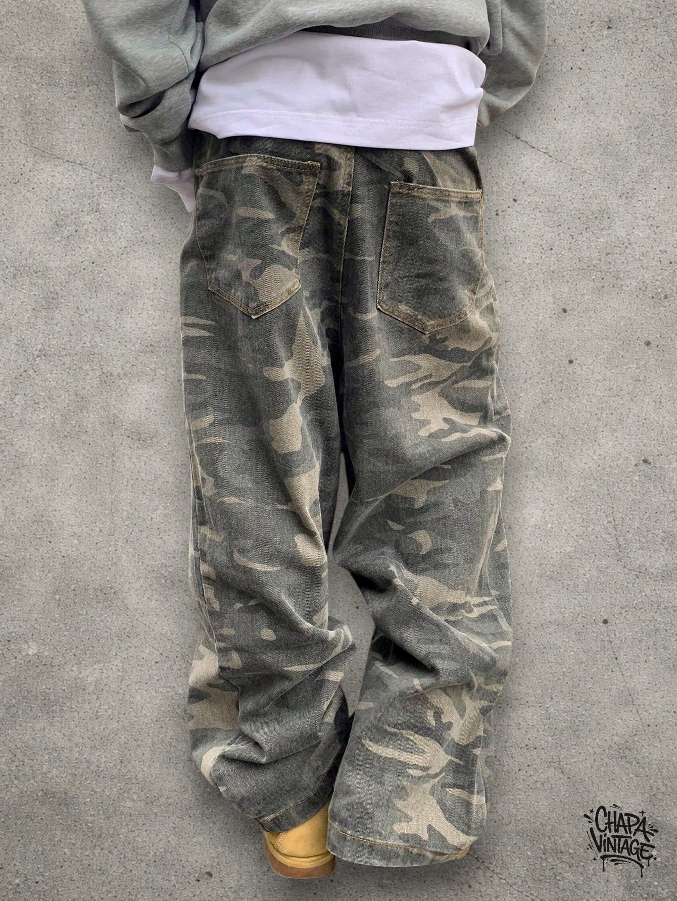 Japanese Brand Baggy military pants Size US 32 / EU 48 - 4 Thumbnail